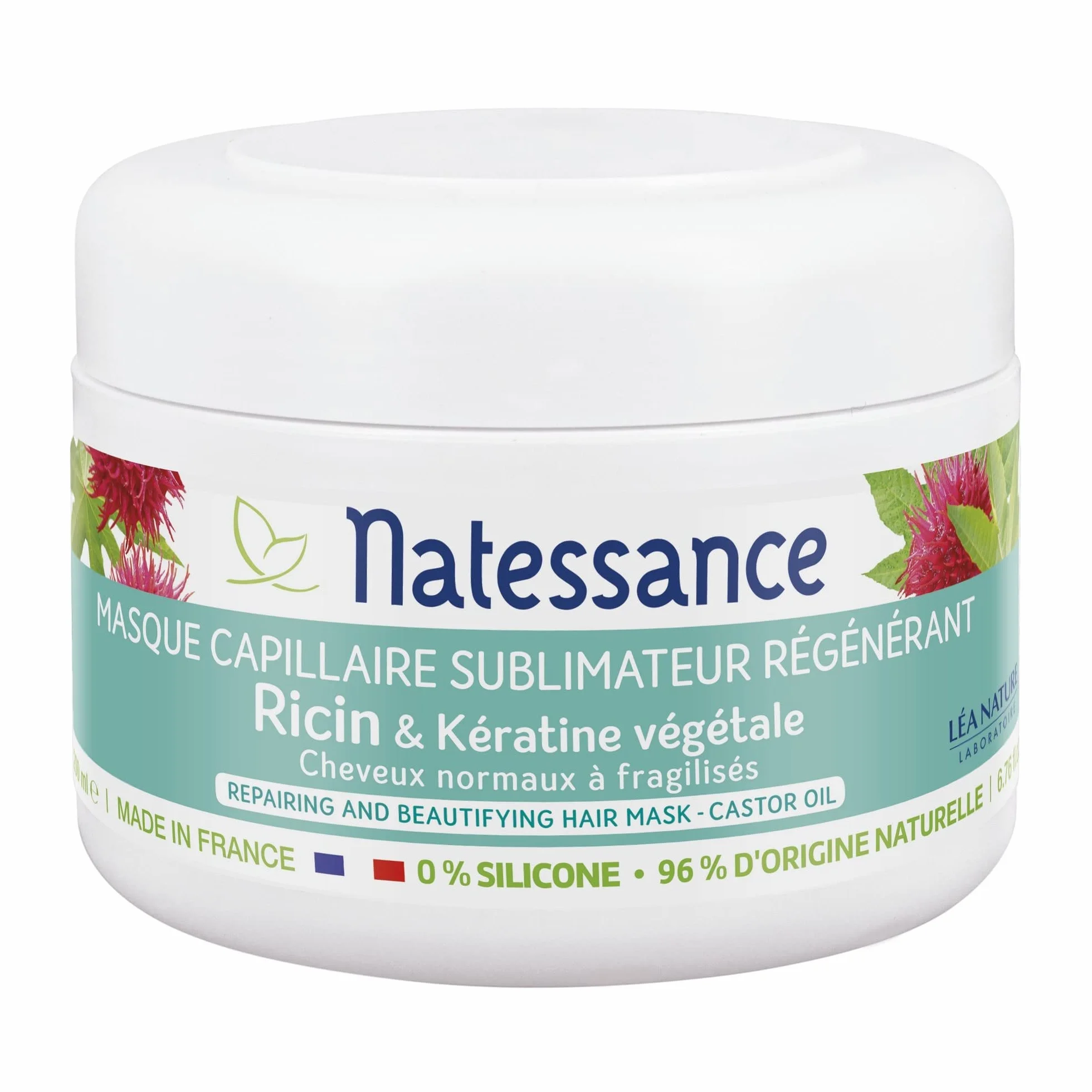 Natessance Masque Capillaire Ricin 200 ml