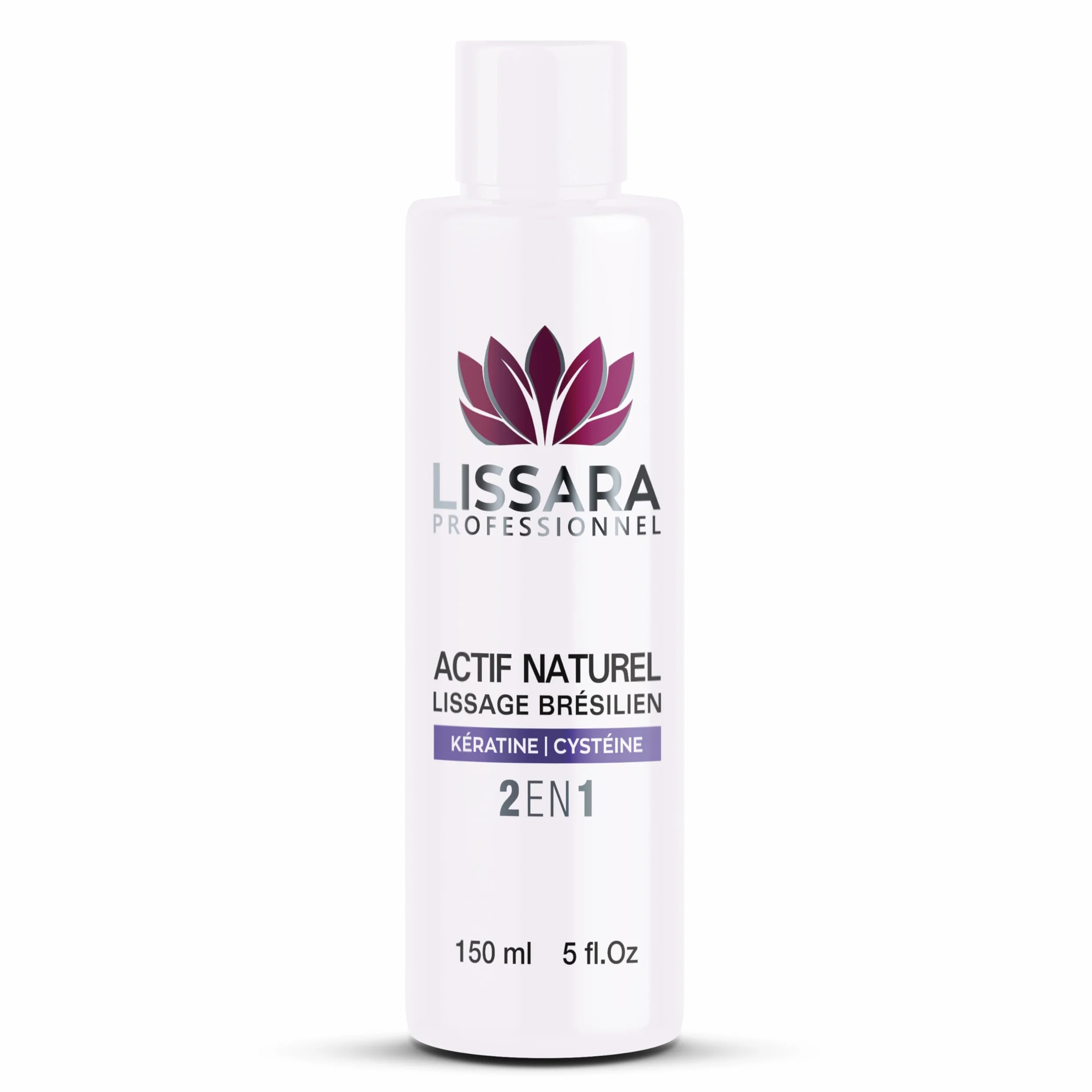 LISSARA Lissage Brésilien 2 en 1 Anti Frisottis Soin profond Kératine Protéine 150ml