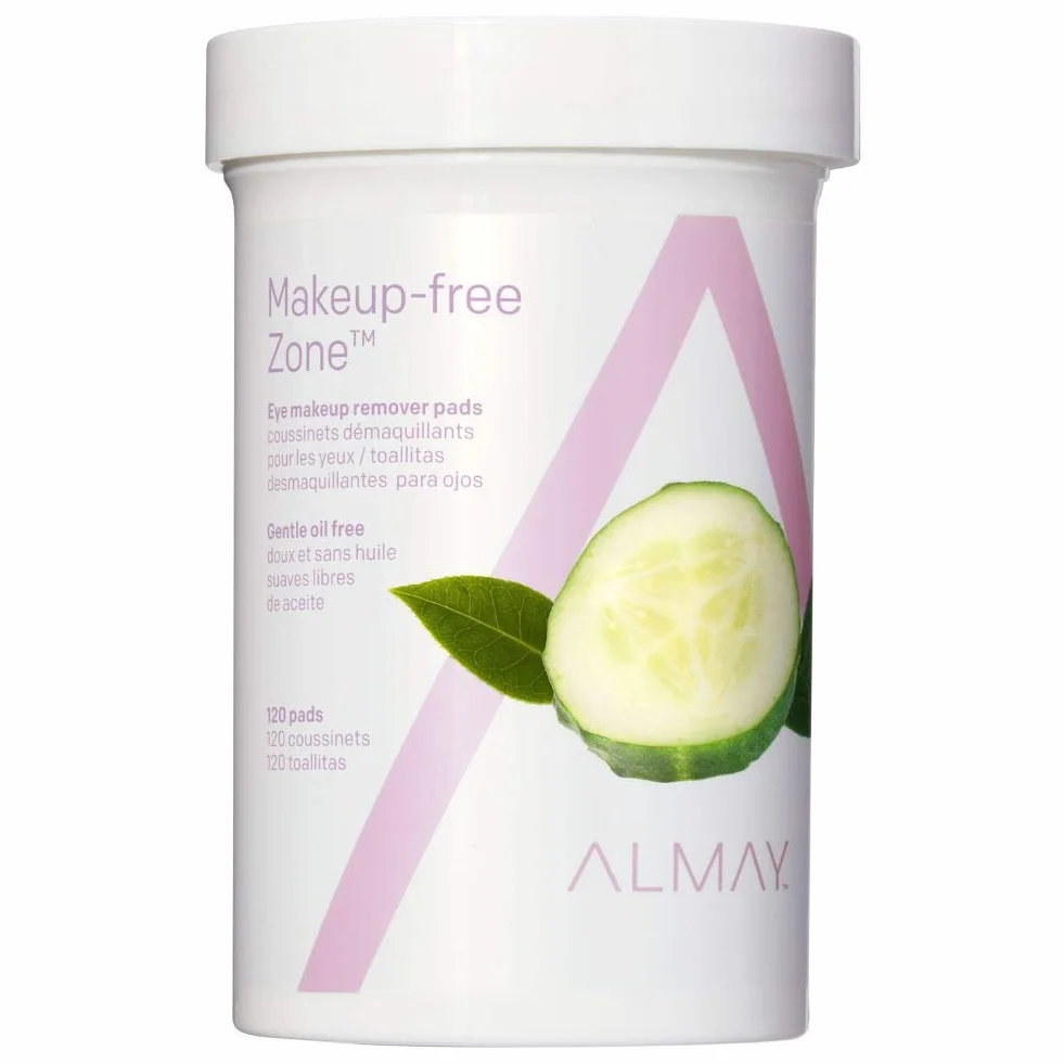 Almay Oil Free Gentle Eye Makeup Remover Pads 120 Ct by Almay