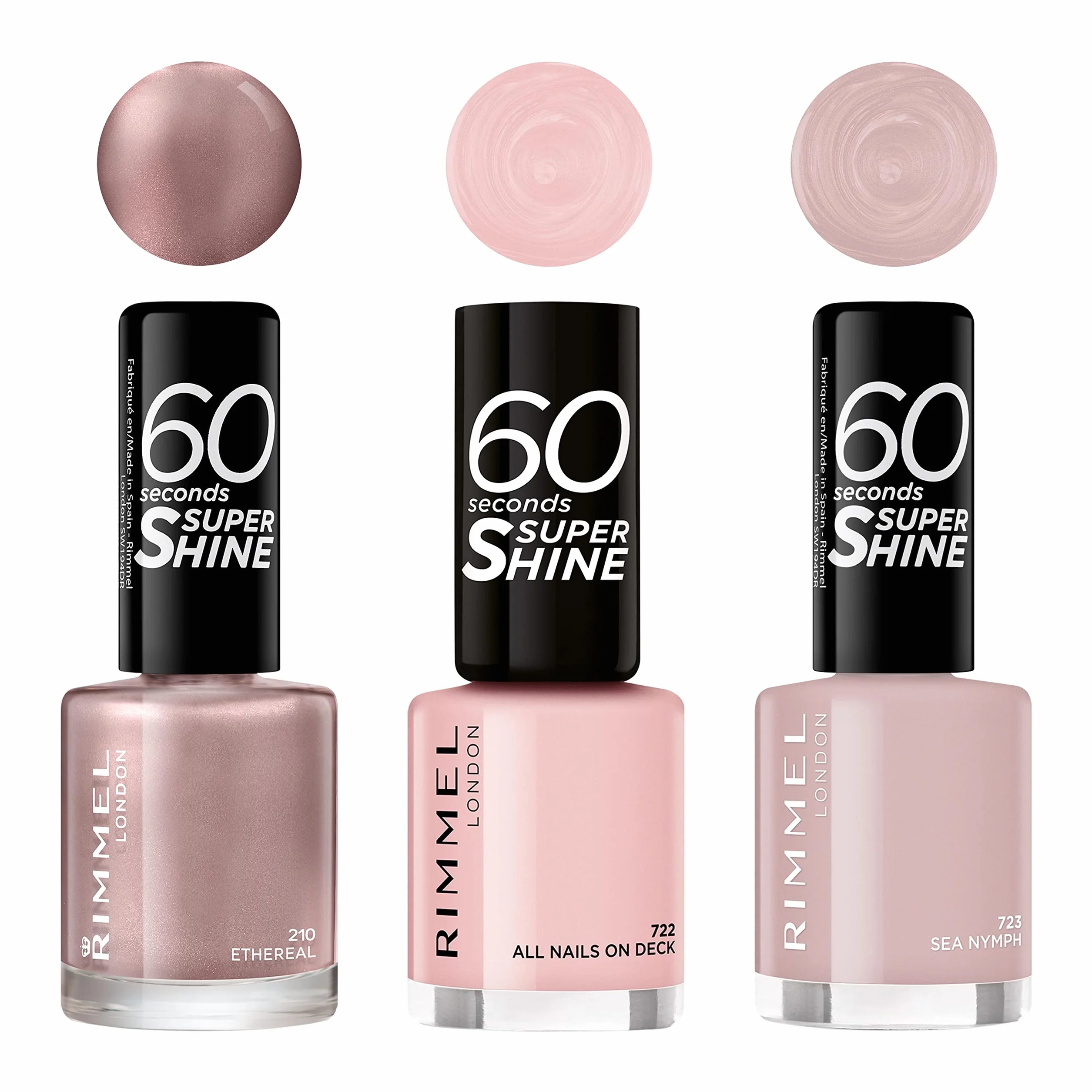 Rimmel Vernis à Ongles 60 Seconds Super Shine 722 All Nails on deck 8ml