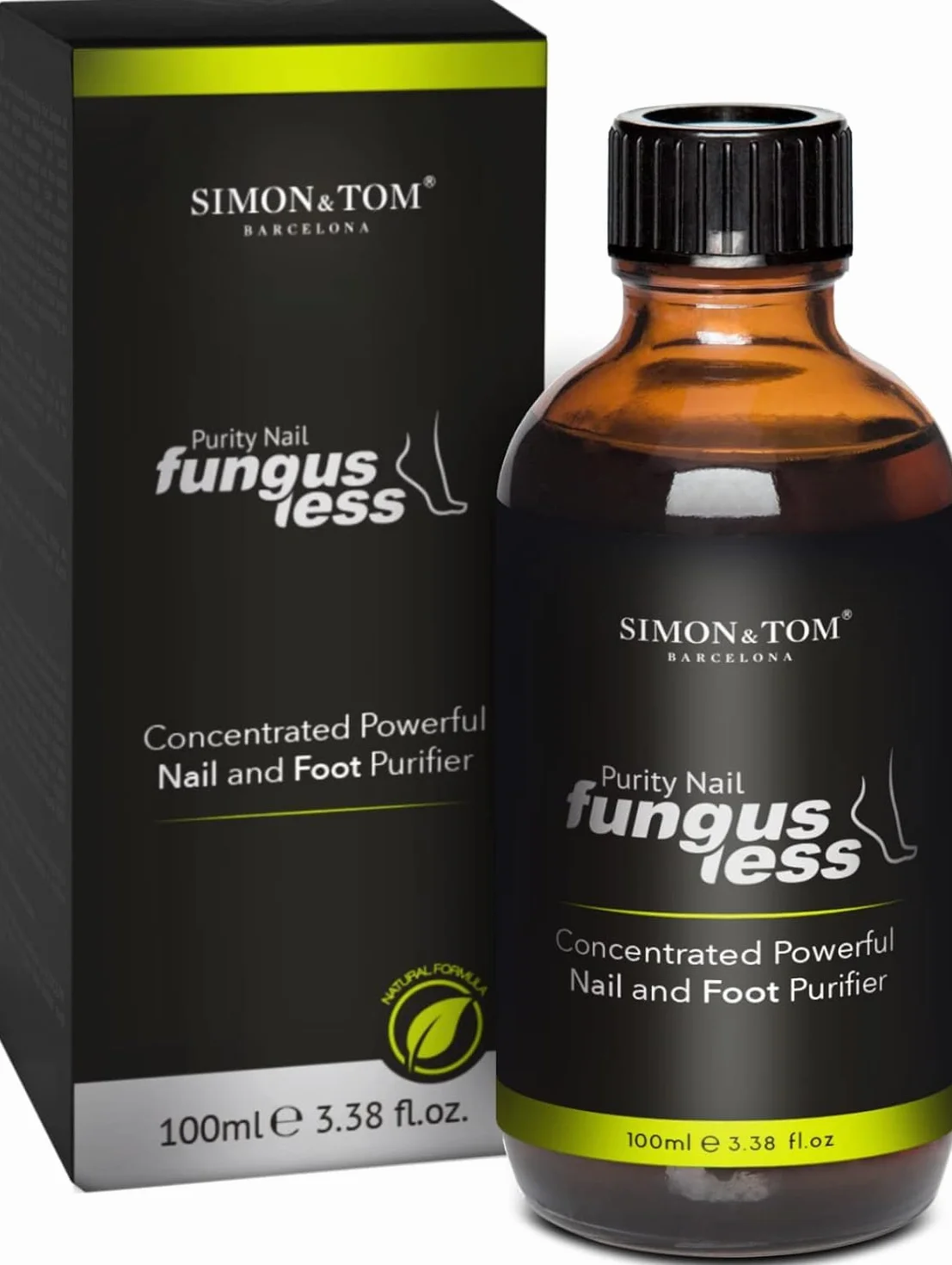 FungusLess Nail and Foot Purifier - Purifiez, Protégez et Rajeunissez vos pieds - Prévenez les bactéries, le pied d'athlète et les champignons.