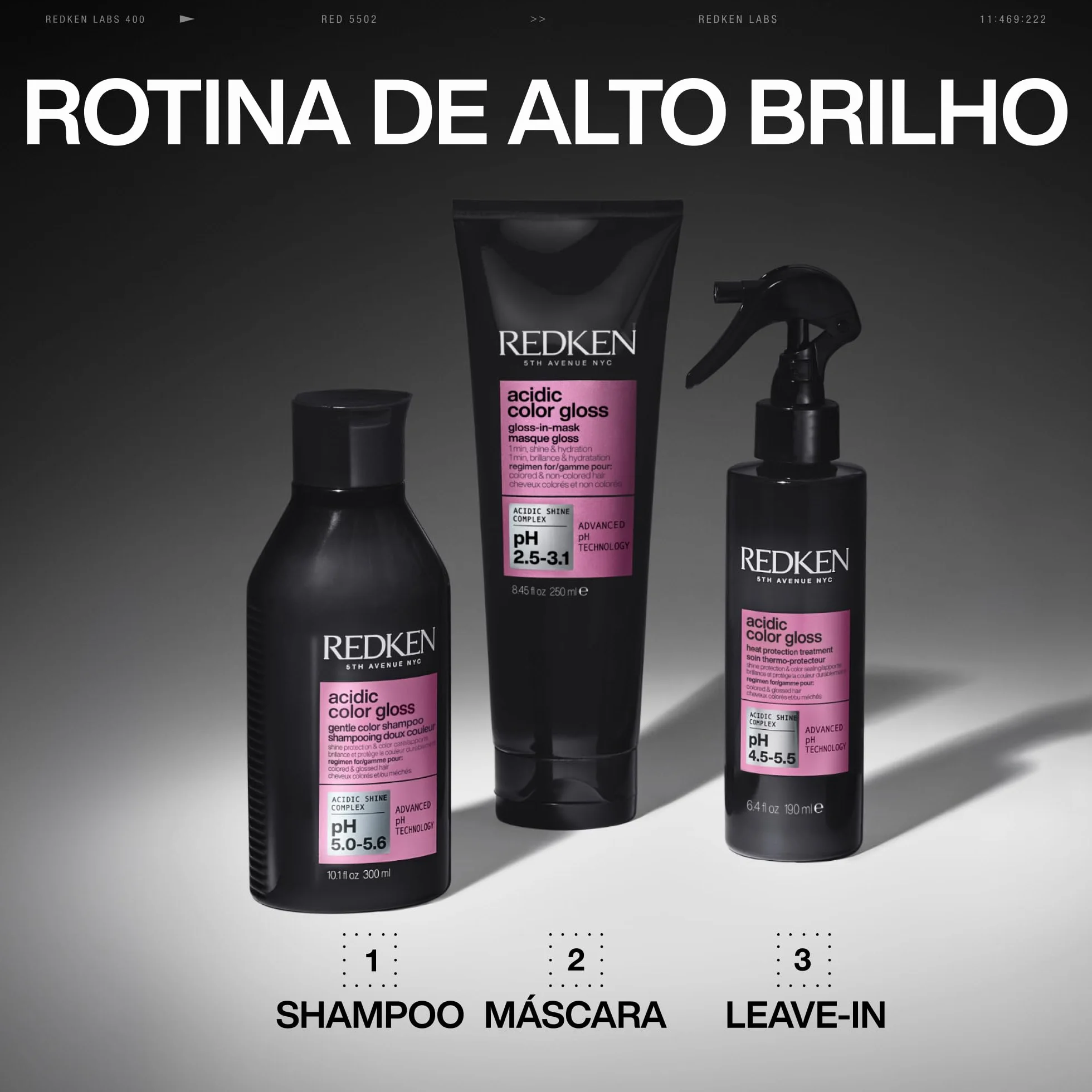 REDKEN Acidic Color Gloss Masque Cheveux Colorés 250ml