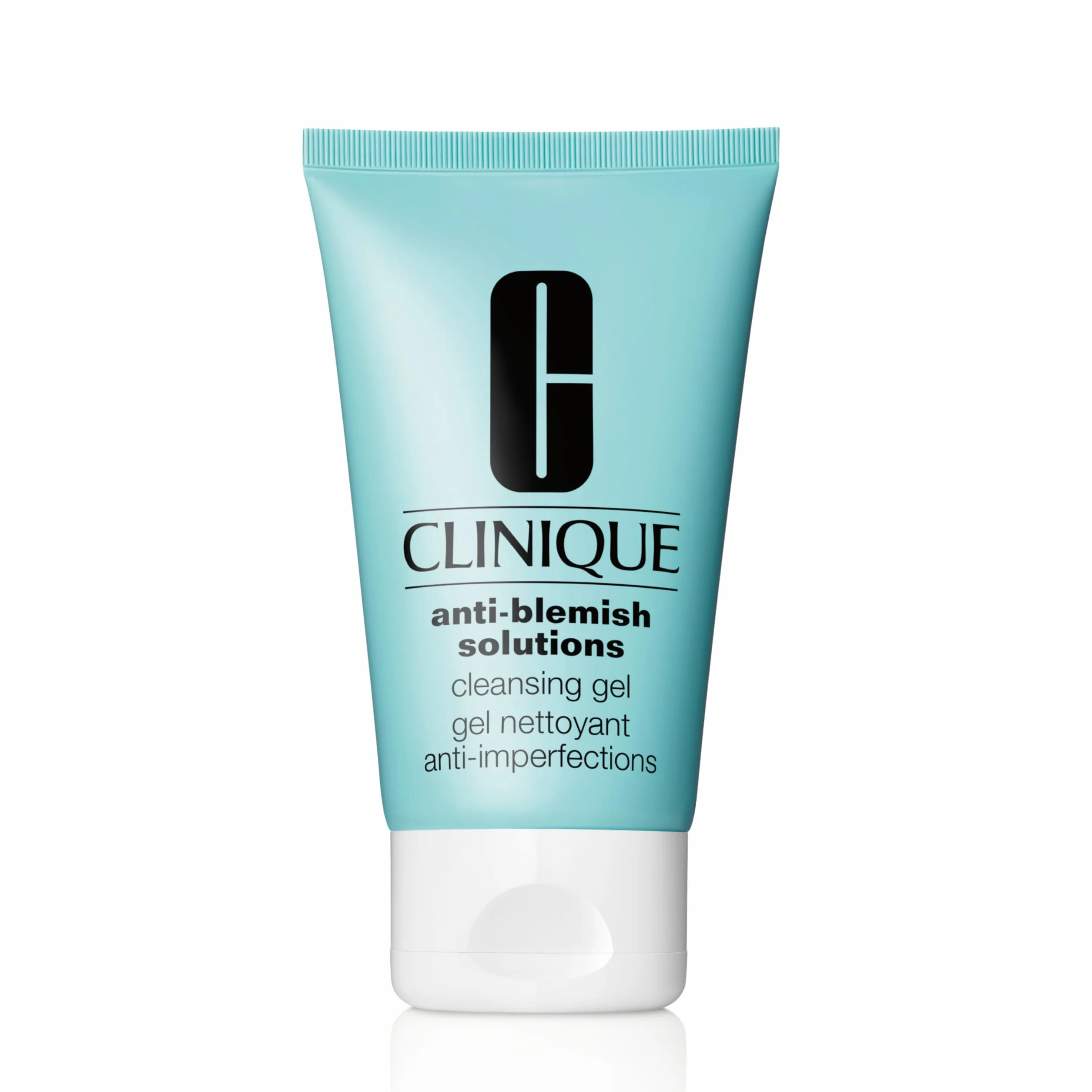 Clinique Anti-Blemish Solutions Gel Nettoyant Anti-Imperfections à l'Acide Salicylique 2 % pour Peaux à Imperfections, 125 ml