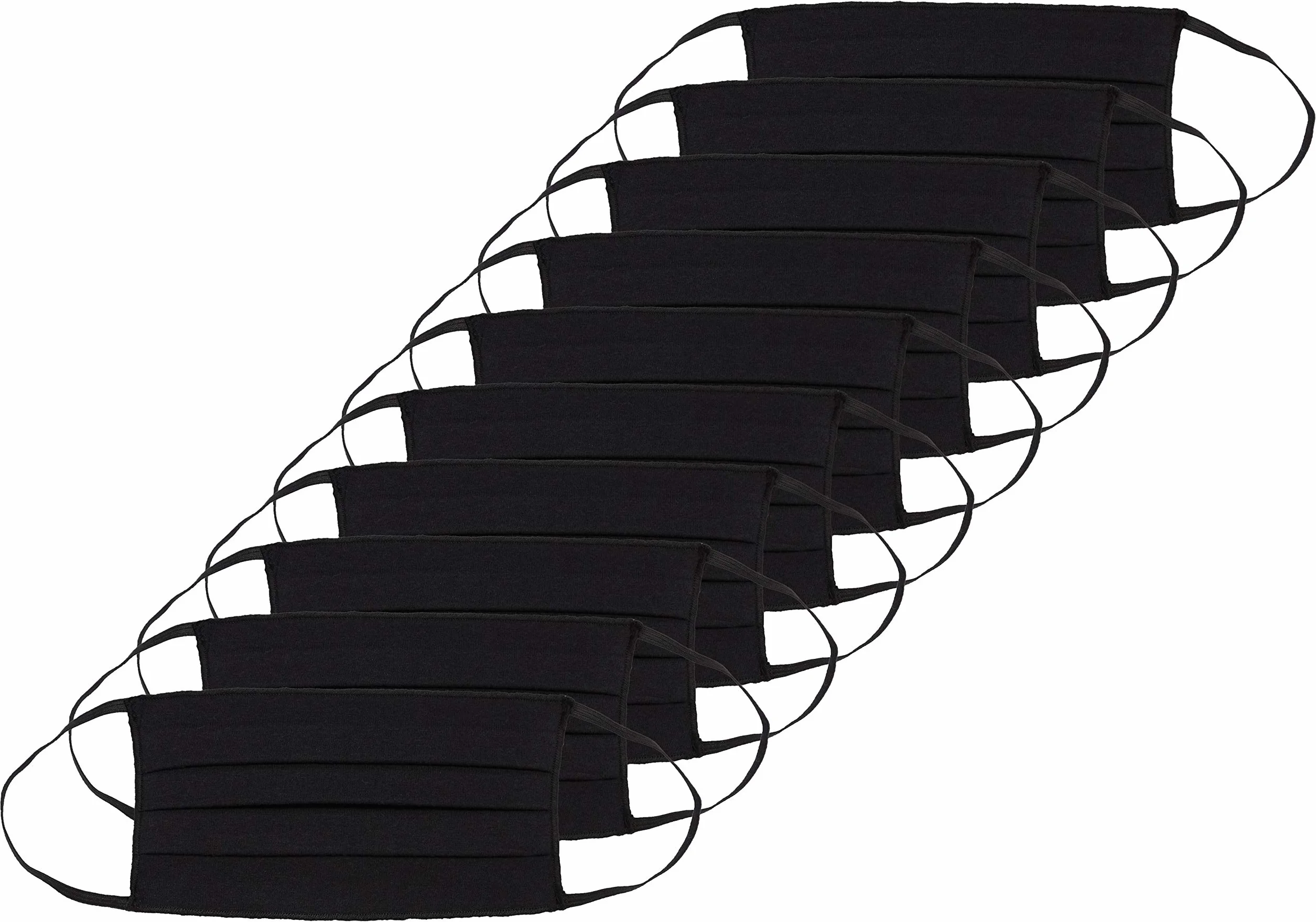 Masques Réutilisables 100% Coton BCI Adulte Pack de 10