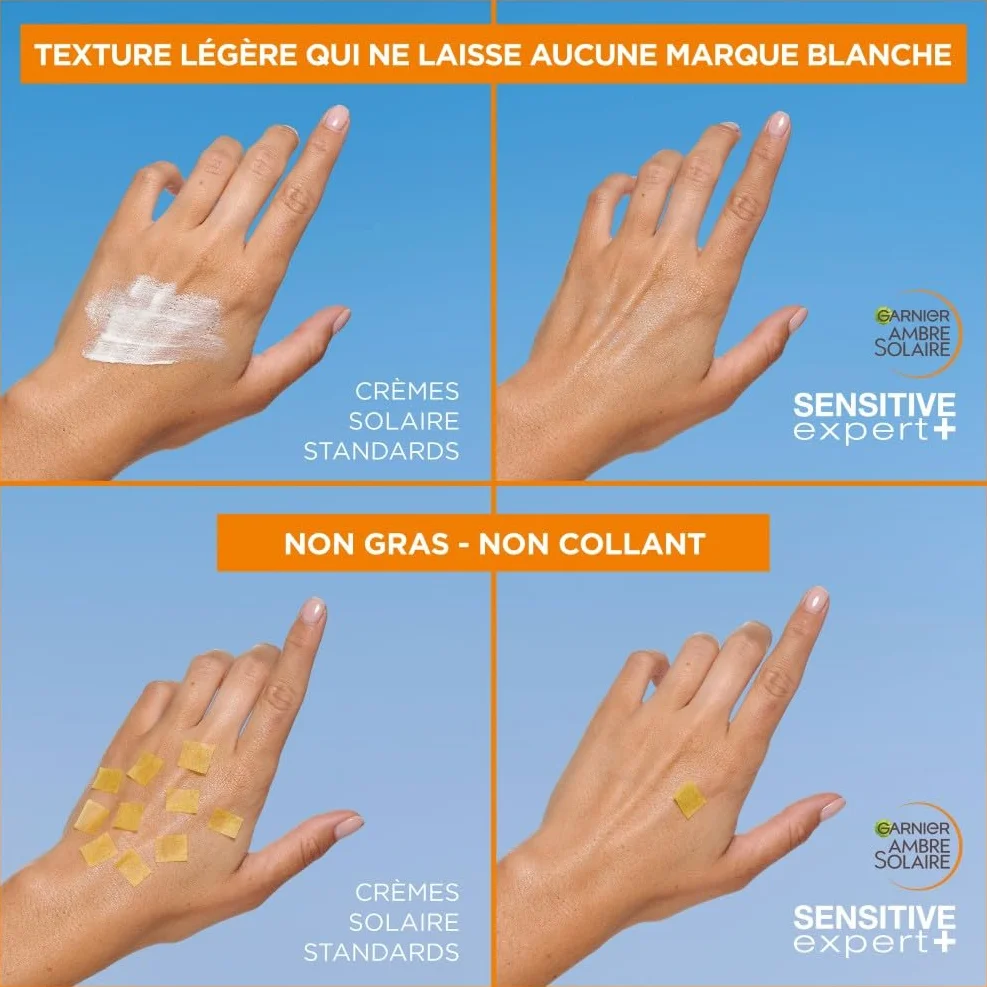 Garnier Ambre Solaire Sensitive Expert+ Spray Protection Solaire FPS 50+ 150 ml