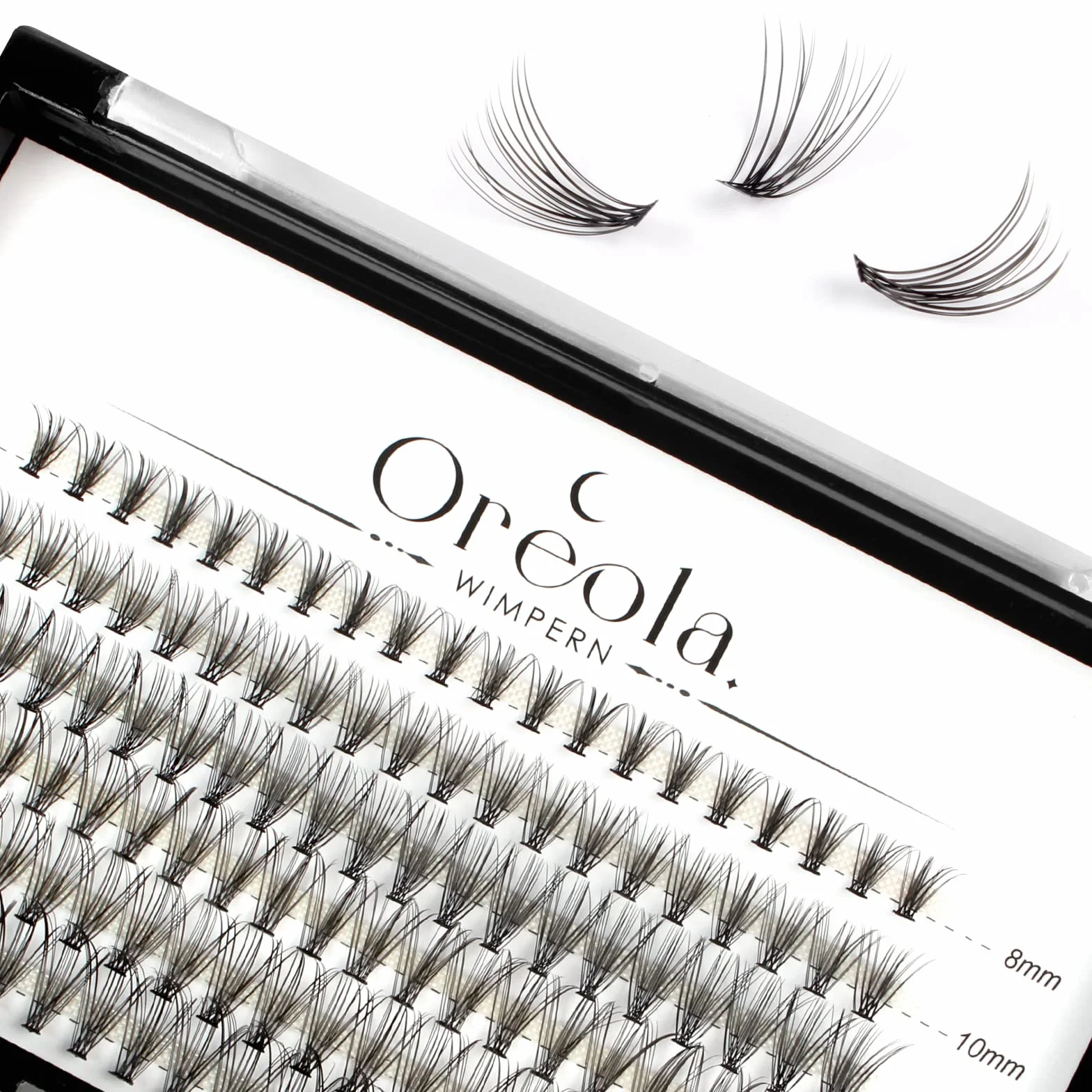 Lot de 120 faux cils individuels naturels 0,07D 8-14 mm pour extensions de cils