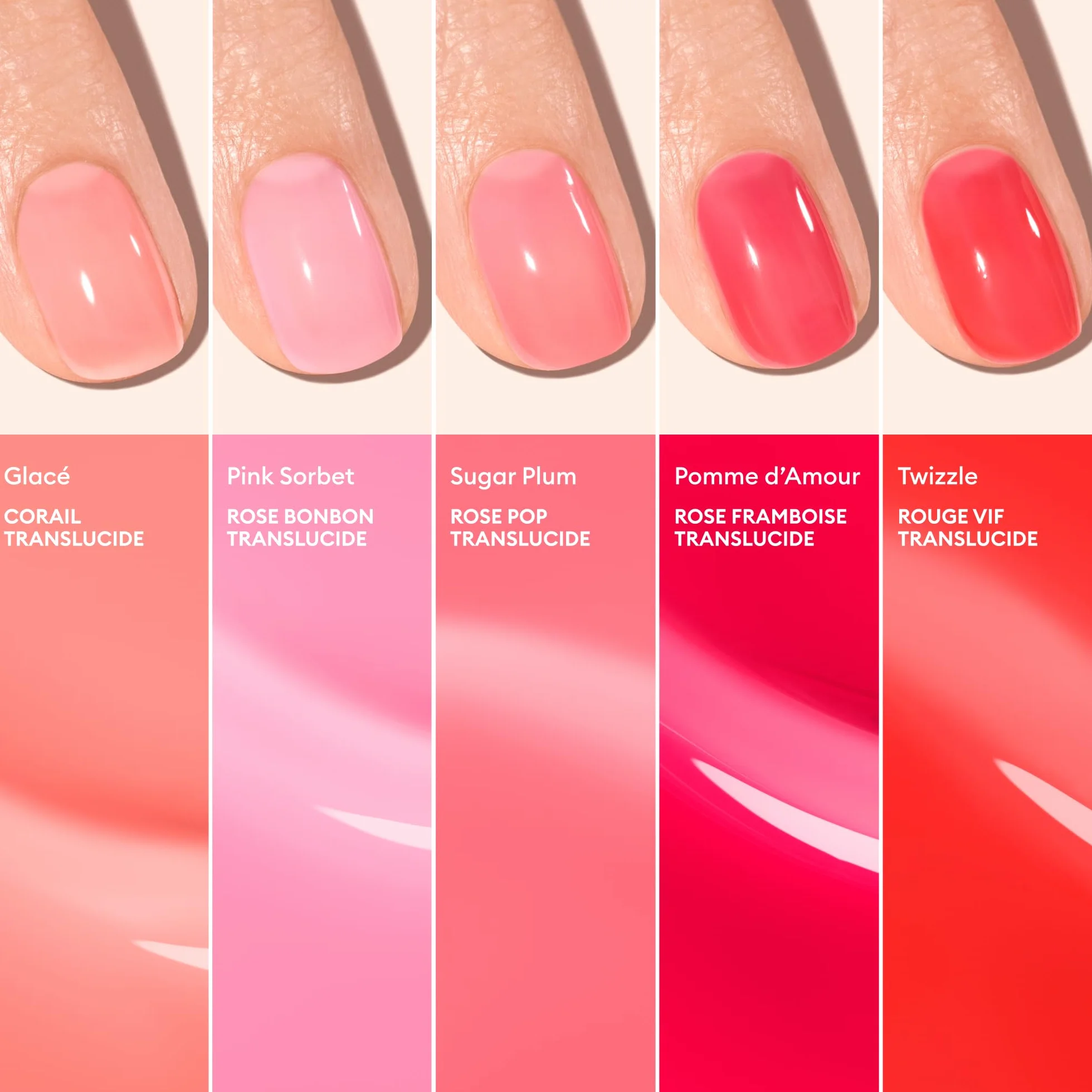 Manucurist Vernis Jelly Pomme d’Amour Green™ 15 ml