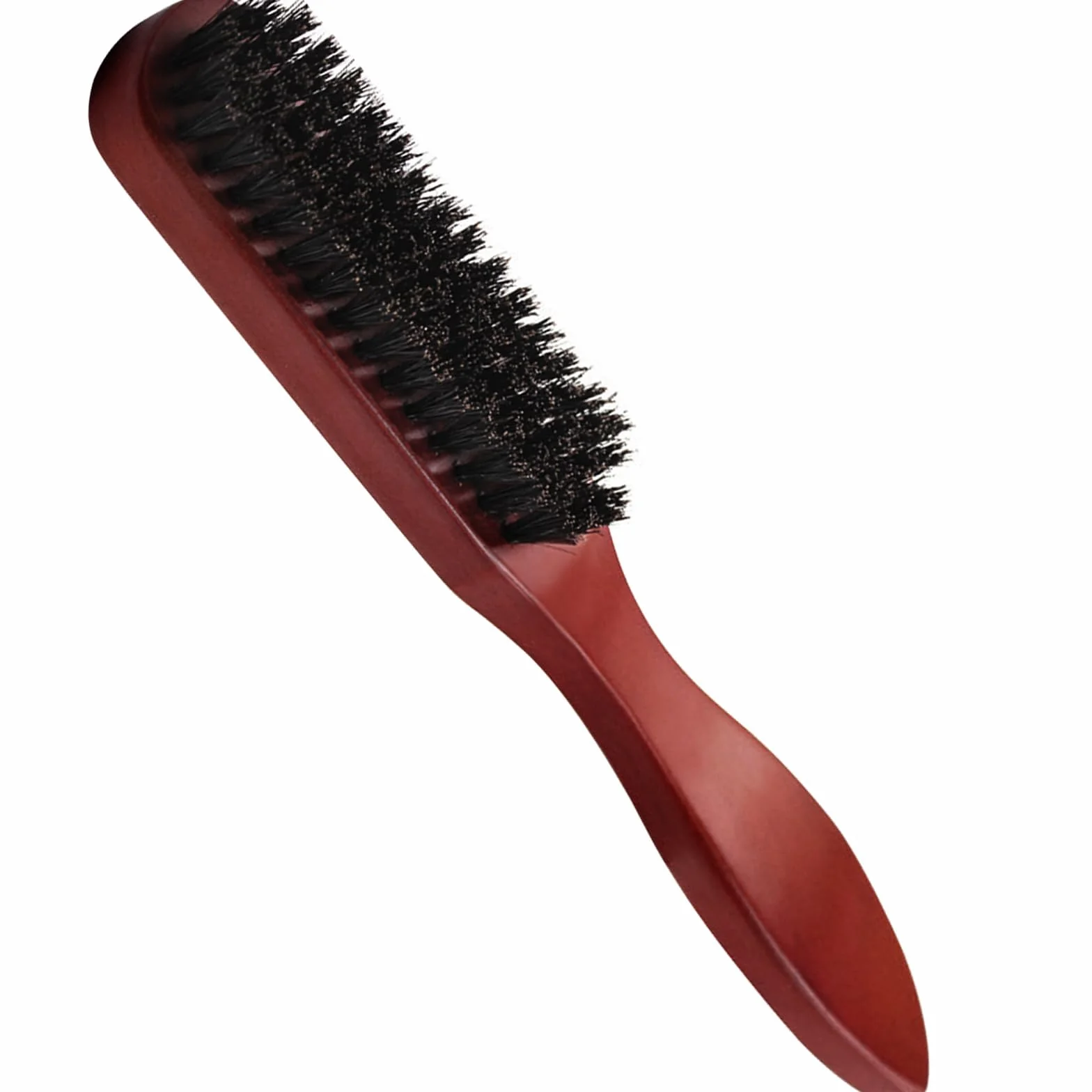 Brosse en Poil de Sanglier pour Cheveux Homme Femme Nettoyage Barbe