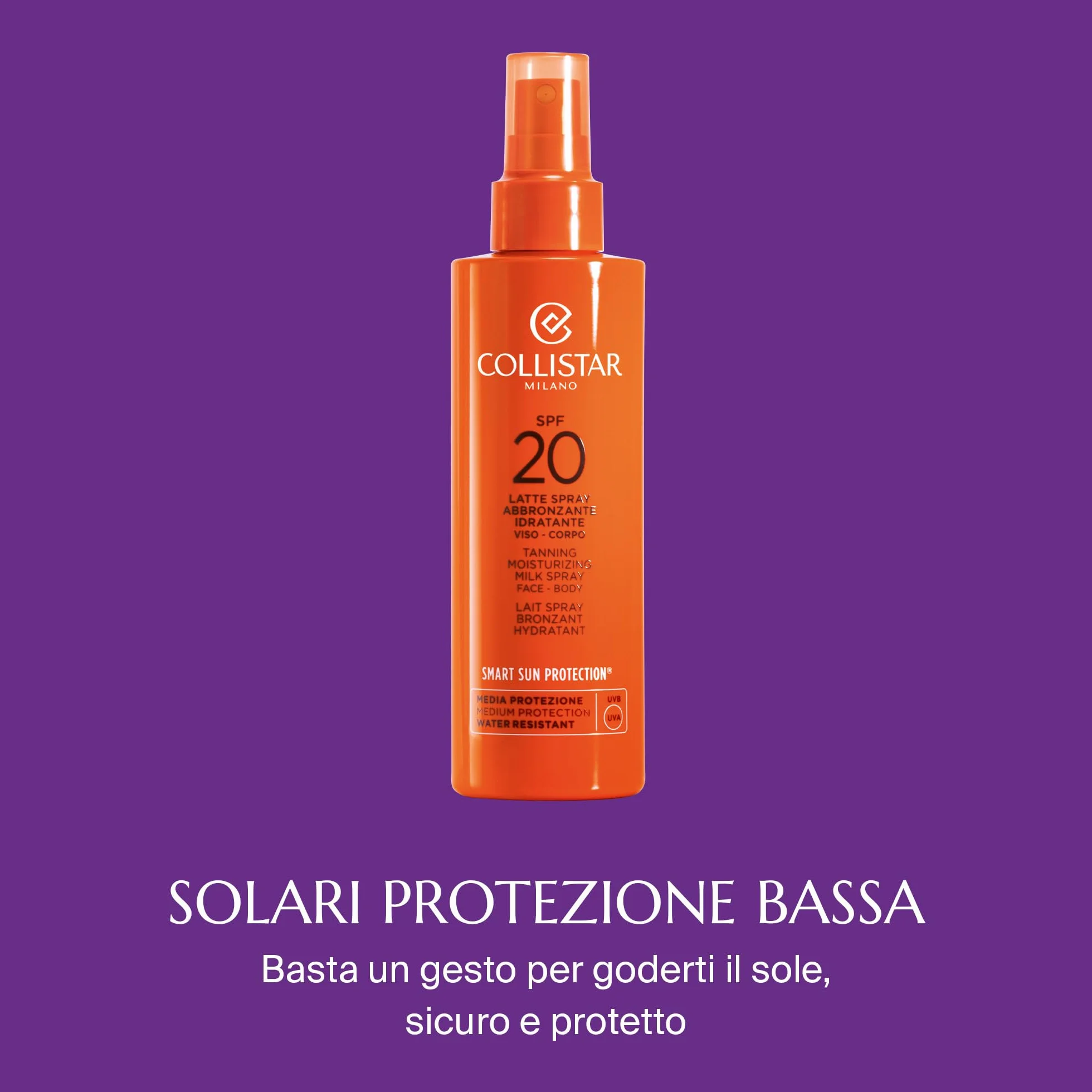 NUNU TRADING Collistar Sun Moisturing Milk 200 Ml Spf 20