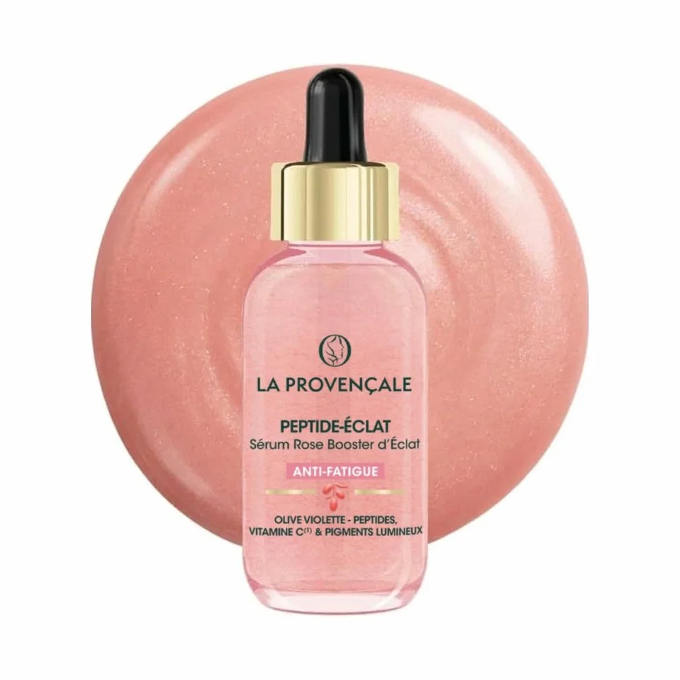 La Provençale Sérum Rose Booster d'Éclat Anti-fatigue Peptide-Éclat 30ml