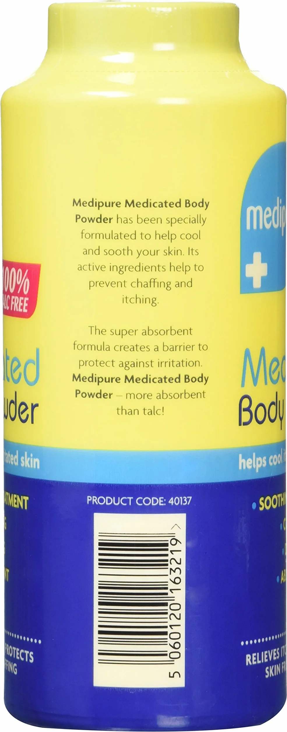 Medipure Medicated Body Powder 200g Talc Free