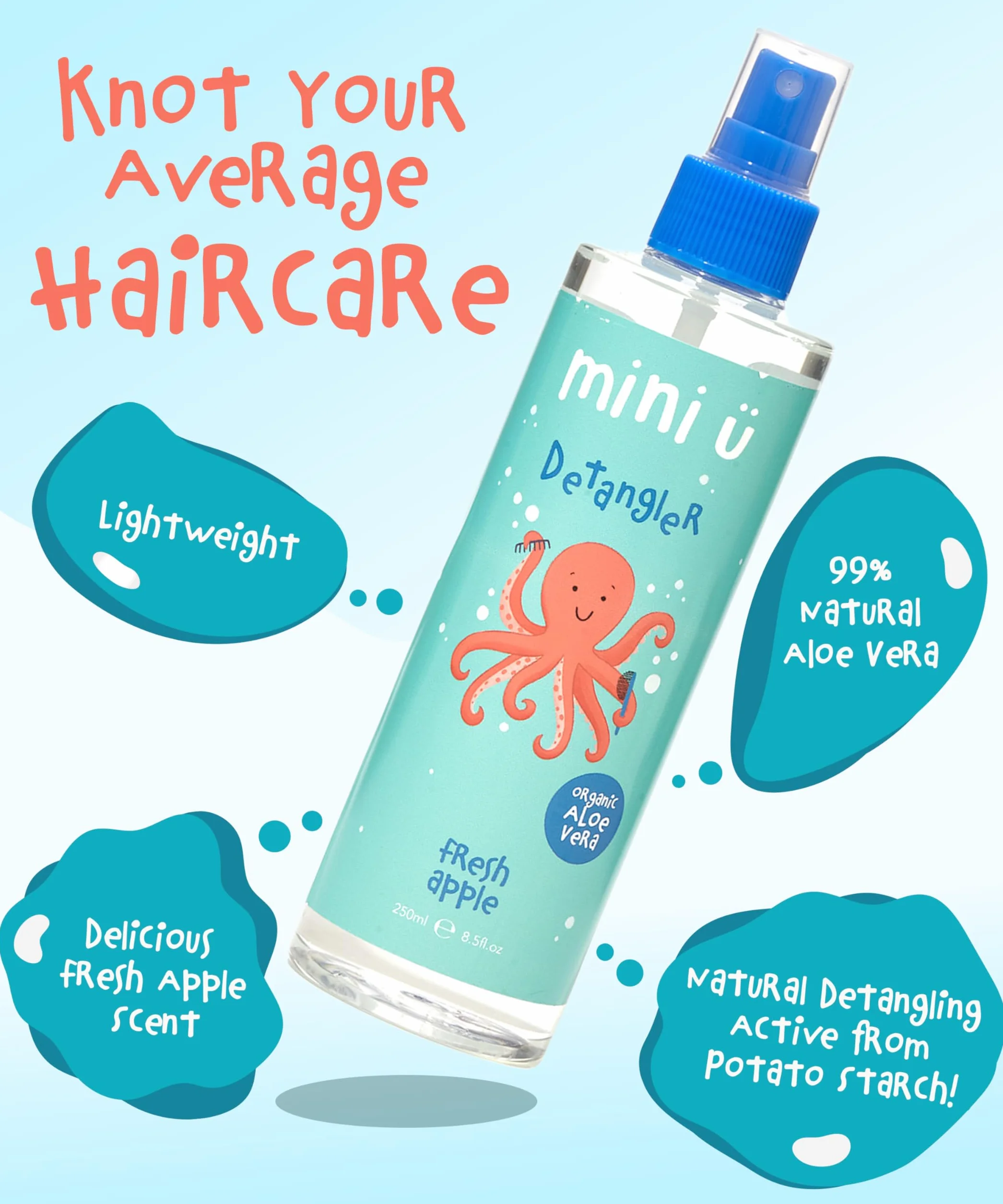 Mini U Spray démêlant Fresh Apple