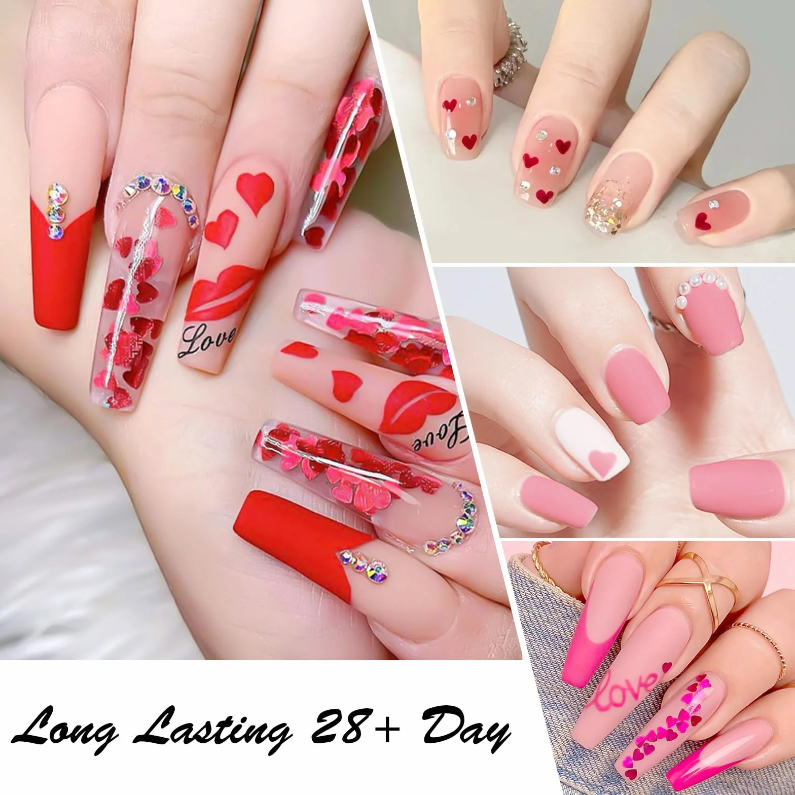 CANNI Lot Vernis Semi Permanent 24 Couleurs Gel Nail Polish avec Base et Top Coat UV