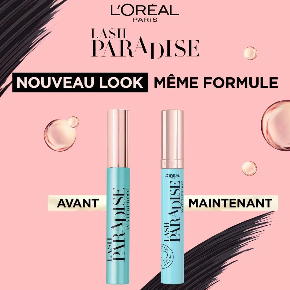 L'Oréal Paris Lash Paradise Mascara Volume Waterproof Noir 6,4 ml