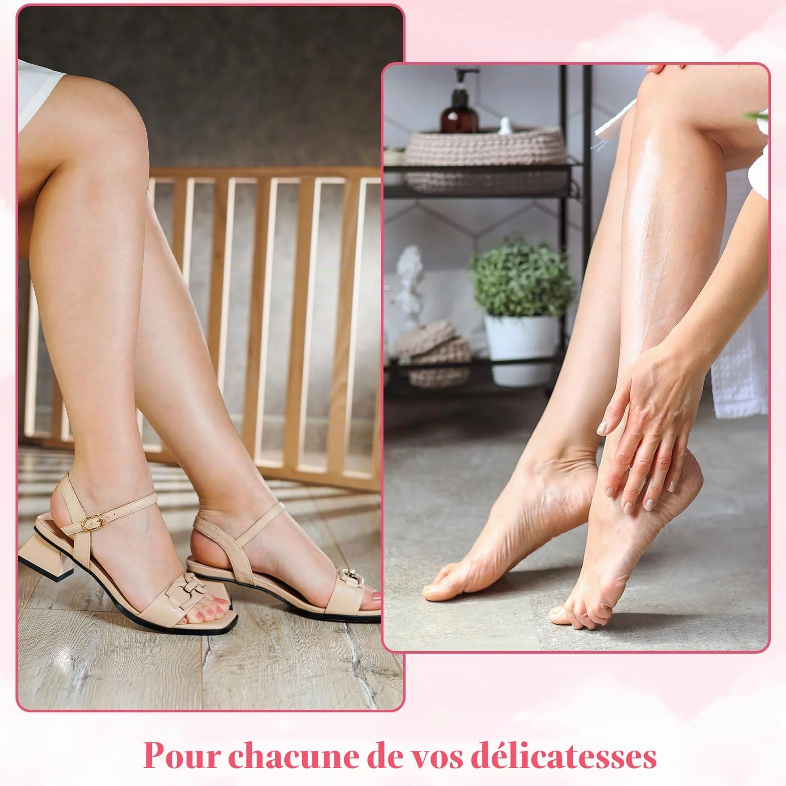 Chaussettes en silicone hydratantes pour femme, gel doux à l'aloès, chaussettes de pédicure spa