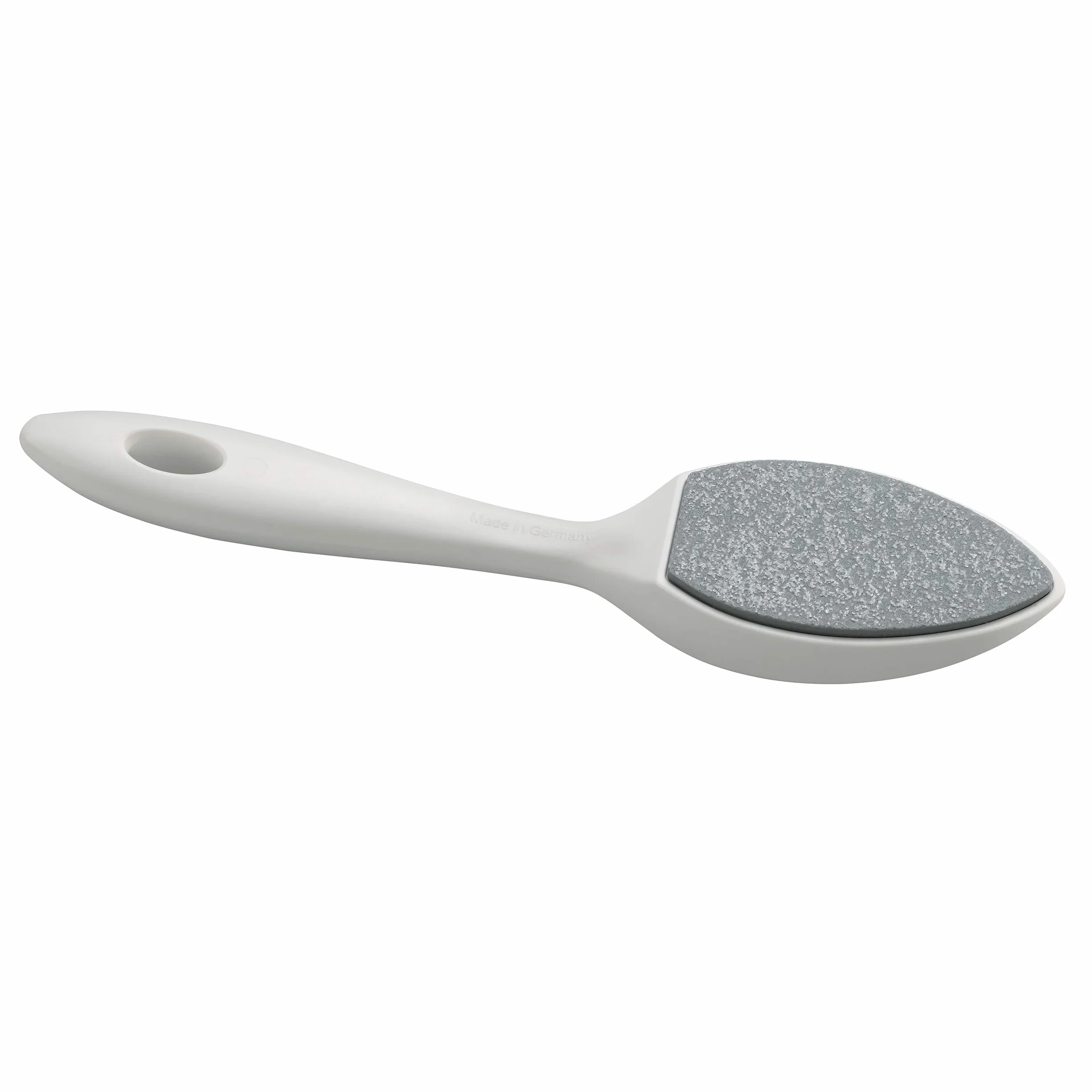 Tweezerman Outil antibactérien pour enlever les callosités - Pierre en céramique double face exfoliante et lissante pour pédicure