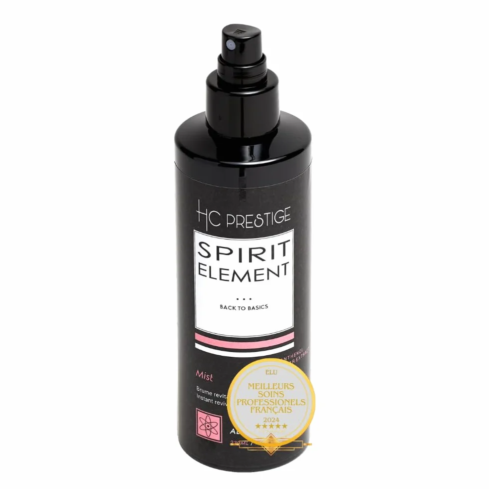 HC Prestige Mist Sans Rinçage Always Young - Effet Glossy - Hydratation Profonde & Brillance - Panthénol, Vitamine E & Caviar Marin - Formule Naturelle Silicone - Cheveux Ternes et Sec 230ML