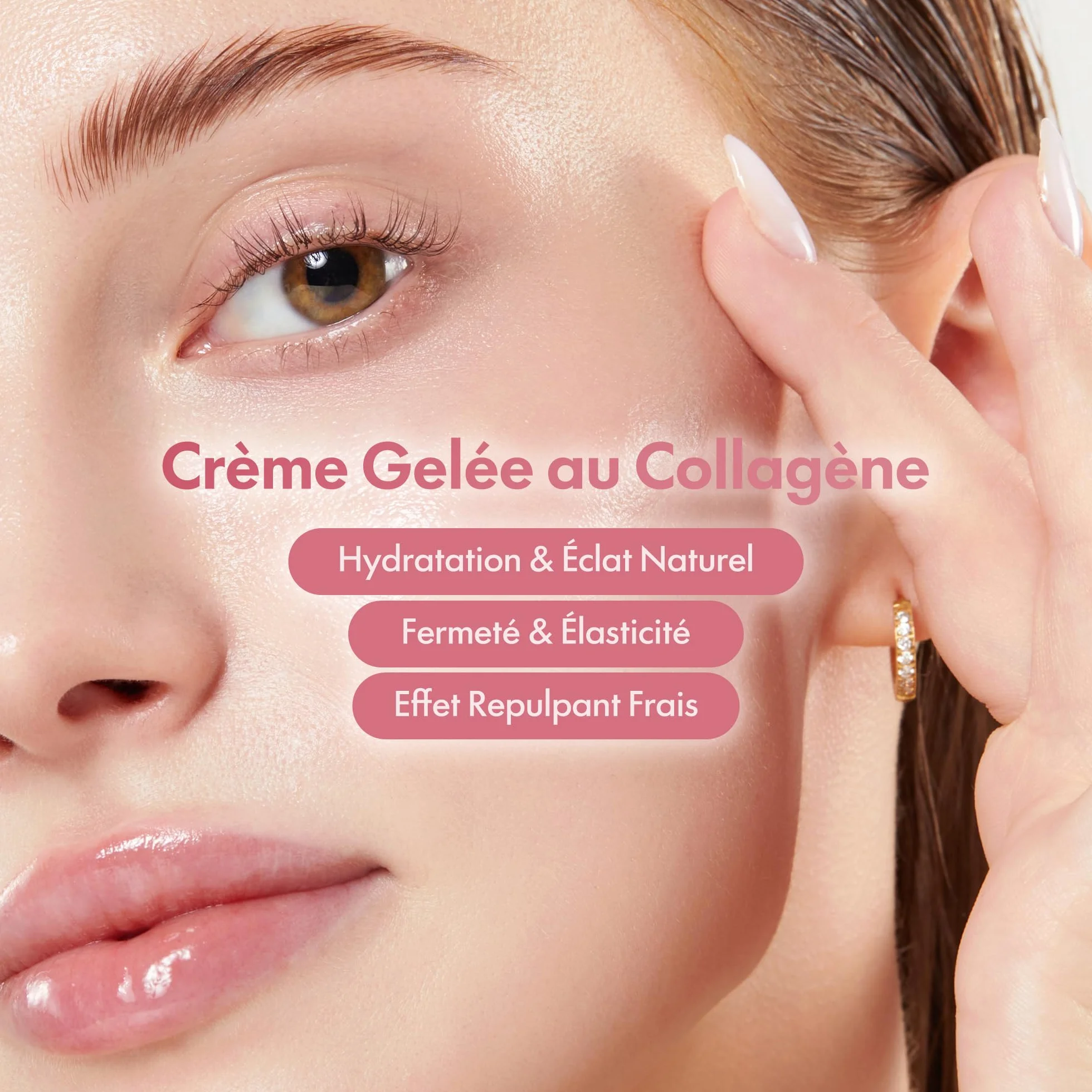 Medicube Crème Gelée Repulpante au Collagène Niacinamide Collagène Lyophilisé Soin Raffermissant 50ml