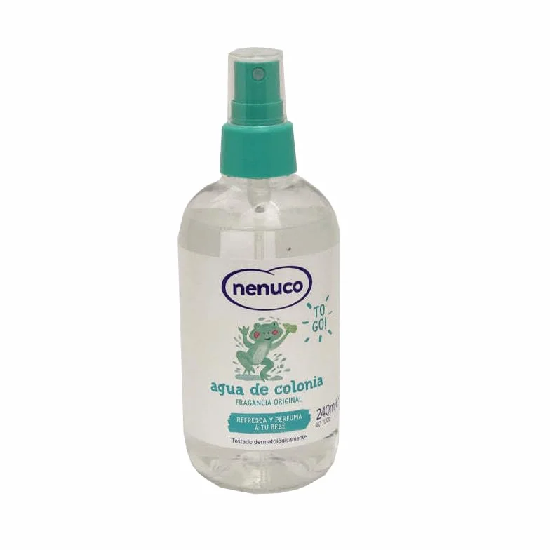 Nenuco Lot de 3 eaux de Cologne pour enfants, spray de 240 ml