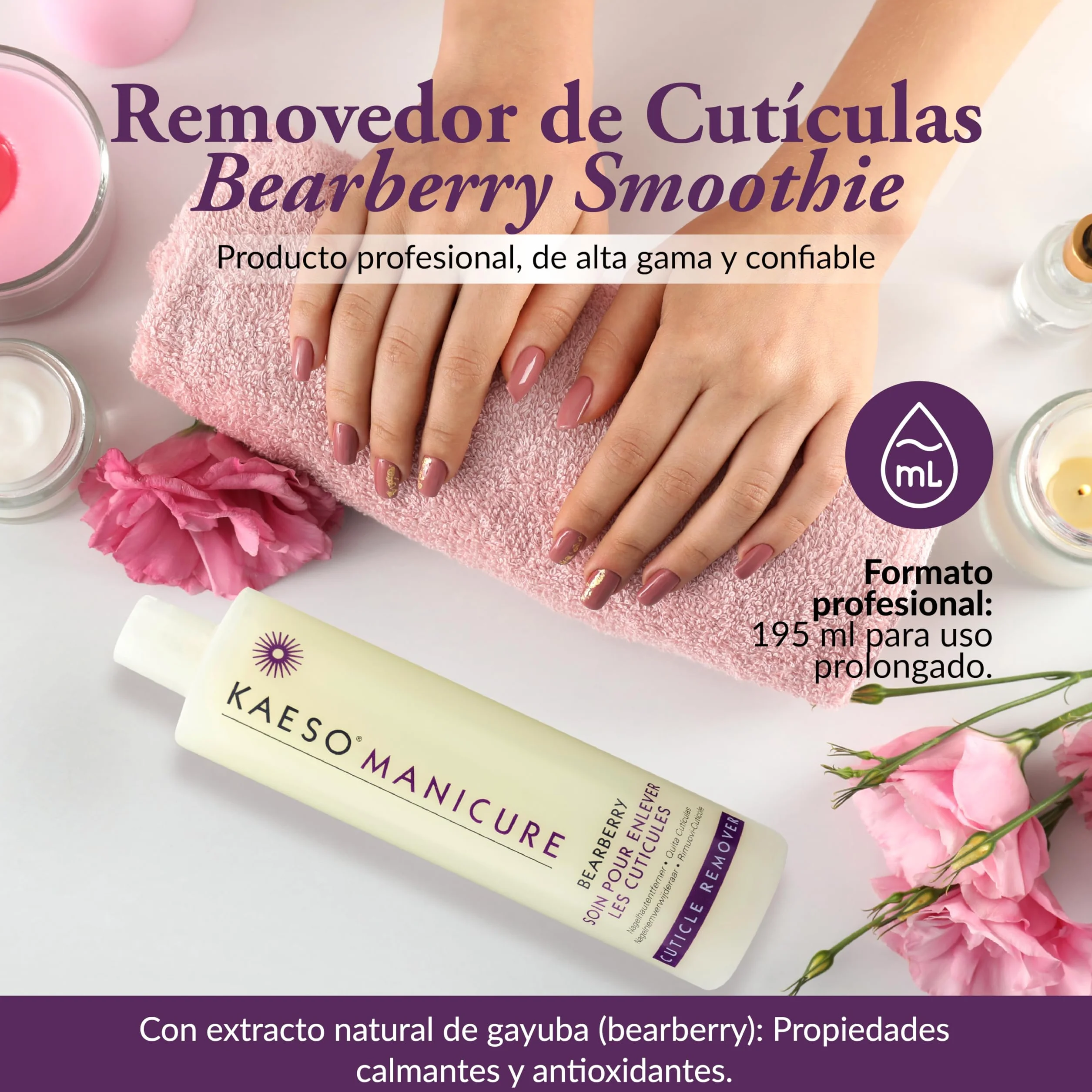 Kaeso Bearberry Smoothie Cuticle Remover 195 ml