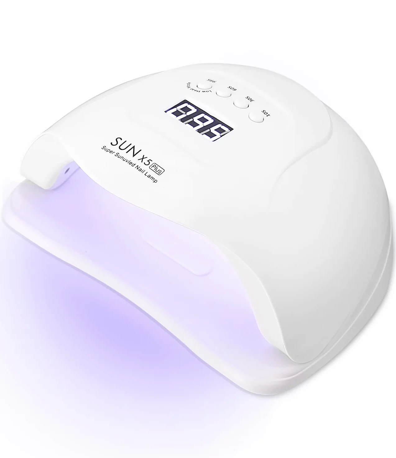 168W Sèche Ongles, Lampe UV LED Pour Ongles, Gel Ongles, Lampe à Ongles Professionnel avec Minuterie 10/30/60/99s, Capteur, Écran LCD, Plaque Base Amovible Séchage Rapide, Pour Les Ongles Des Doigts