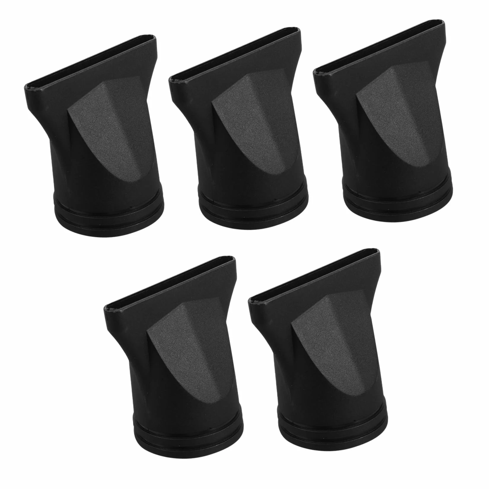 Lot de 5 Embouts pour Sèche-Cheveux en Plastique Résistant à la Chaleur Concentrateurs Universels Fins et Larges pour Coiffage Professionnel Accessoires pour Brushing et