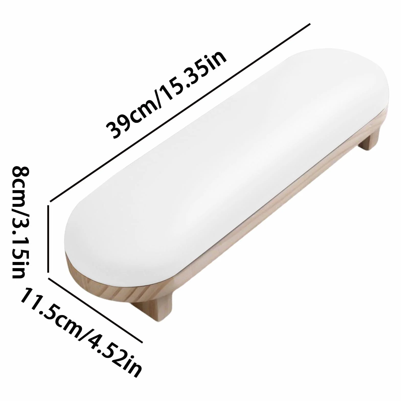 Repose-bras pour ongles | Support antidérapant, imperméable, stable avec revêtement PU - Repose-main manucure | Pour salon, pratique à domicile, débutants
