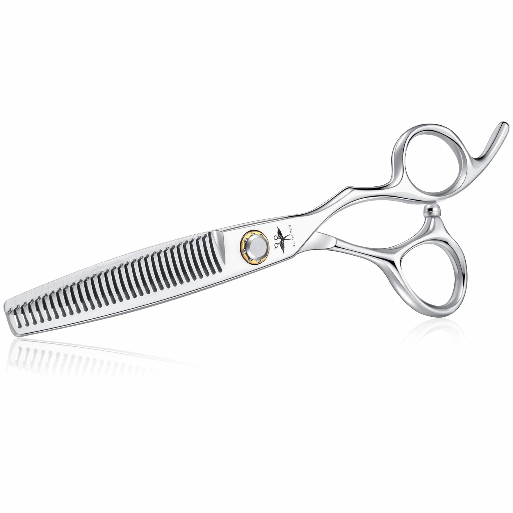 Ciseaux Coiffure Ddébutant Ciseaux Cheveux Professionnel Ciseaux Desepaississant Effileur Cheveux Taille 6 Pouces d'argent Acier Inoxydable Japonais 440c pour Coiffeur Etudiant Bébé Femme Homme