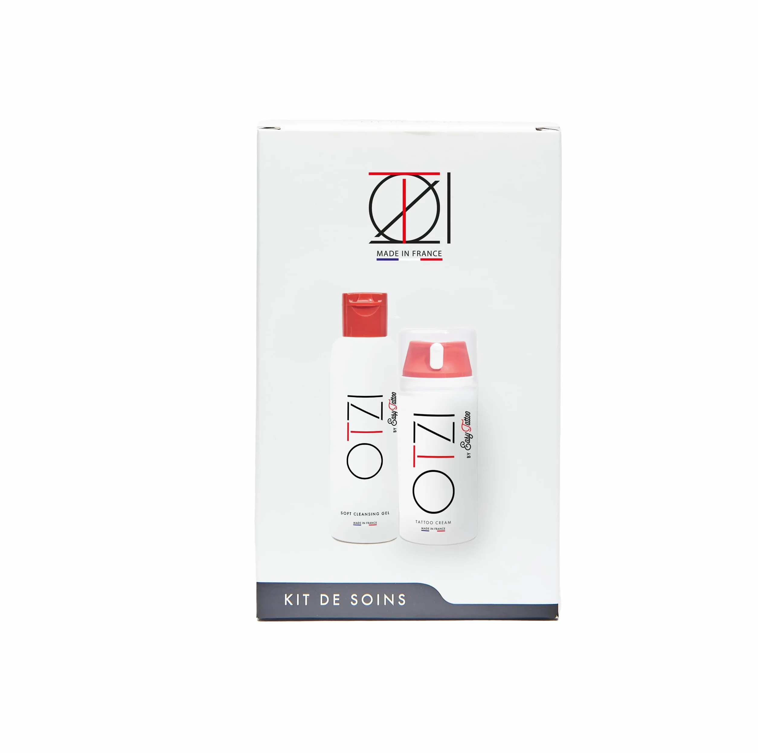 EASYTATTOO OTZI Kit de Soins 100 ml Gel Nettoyant & Crème Tattoo