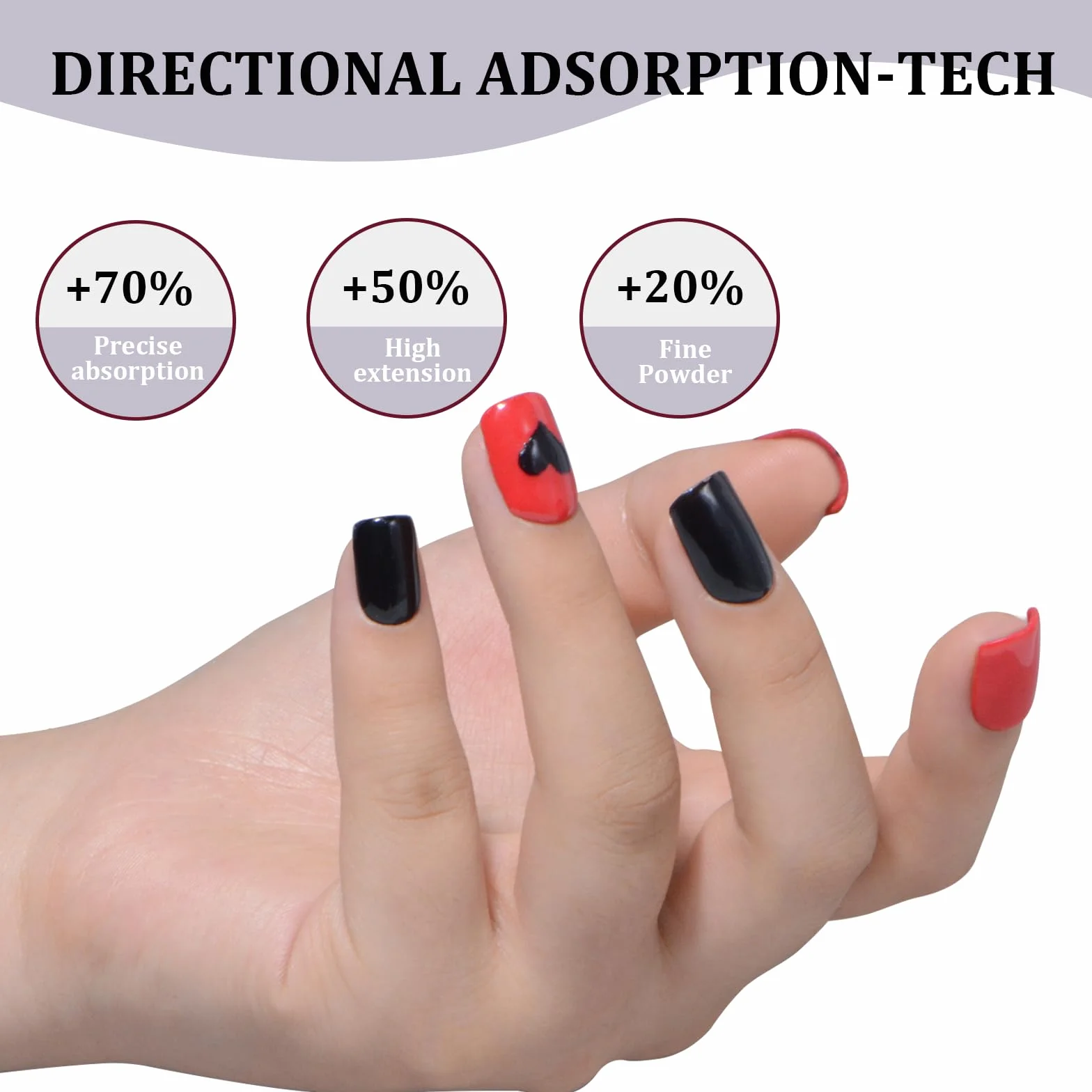 Kit de Poudre à Ongles 12 Pièces 6 Couleurs Noir Blanc Paillette Acrylique avec Base Finition Activateur Pinceau Manucure