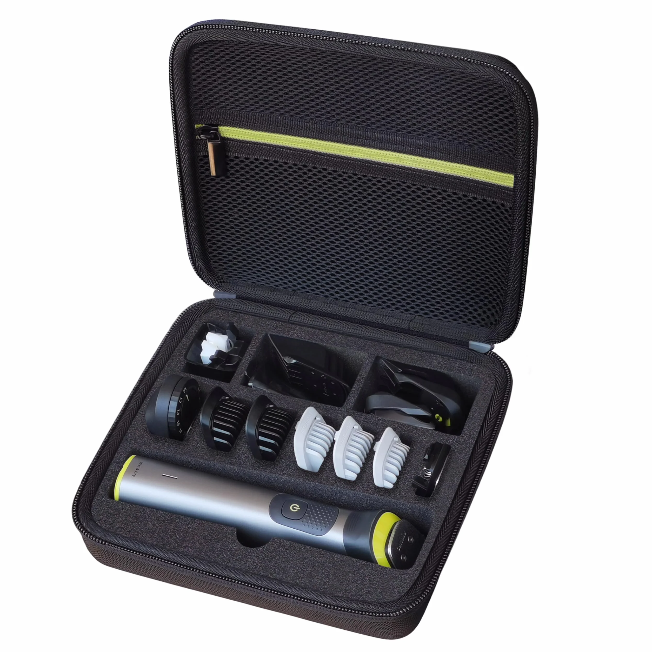 Étui compatible avec Philips Multigroom Series 7000,Tondeuse tout-en-un Équipée MG7930/15 MG7950/15,Tondeuse à barbe portable Boîte de voyage rigide,Case Étanche pour Seri(Sac vide Seulement)