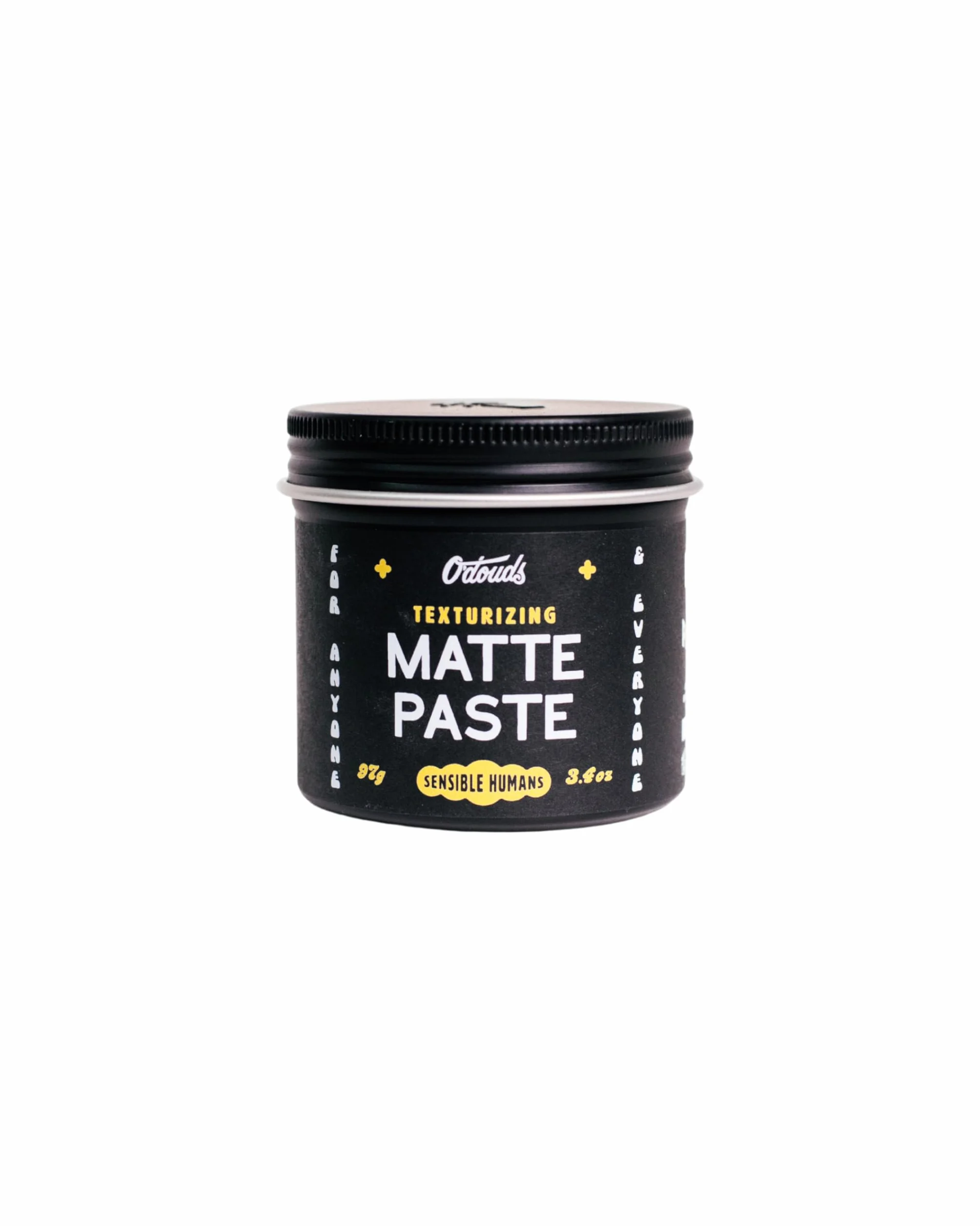 O'Douds Pâte coiffante matifiante à tenue forte ingrédients naturels & rinçage sans effort coiffante végétalienne à l'argile Finition mate Volume & parfum frais d'agrumes aux herbes 114g