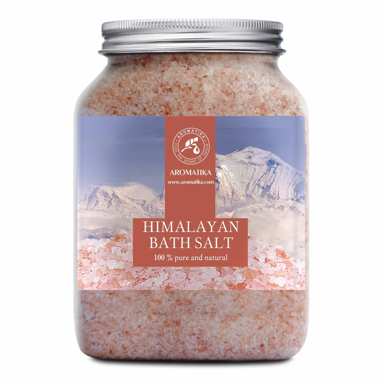 Sel de Bain - Sel Rose de Himalaya 1300g - Pure & Naturel - Sel Naturel - pour Bon Sommeil - Beauté
