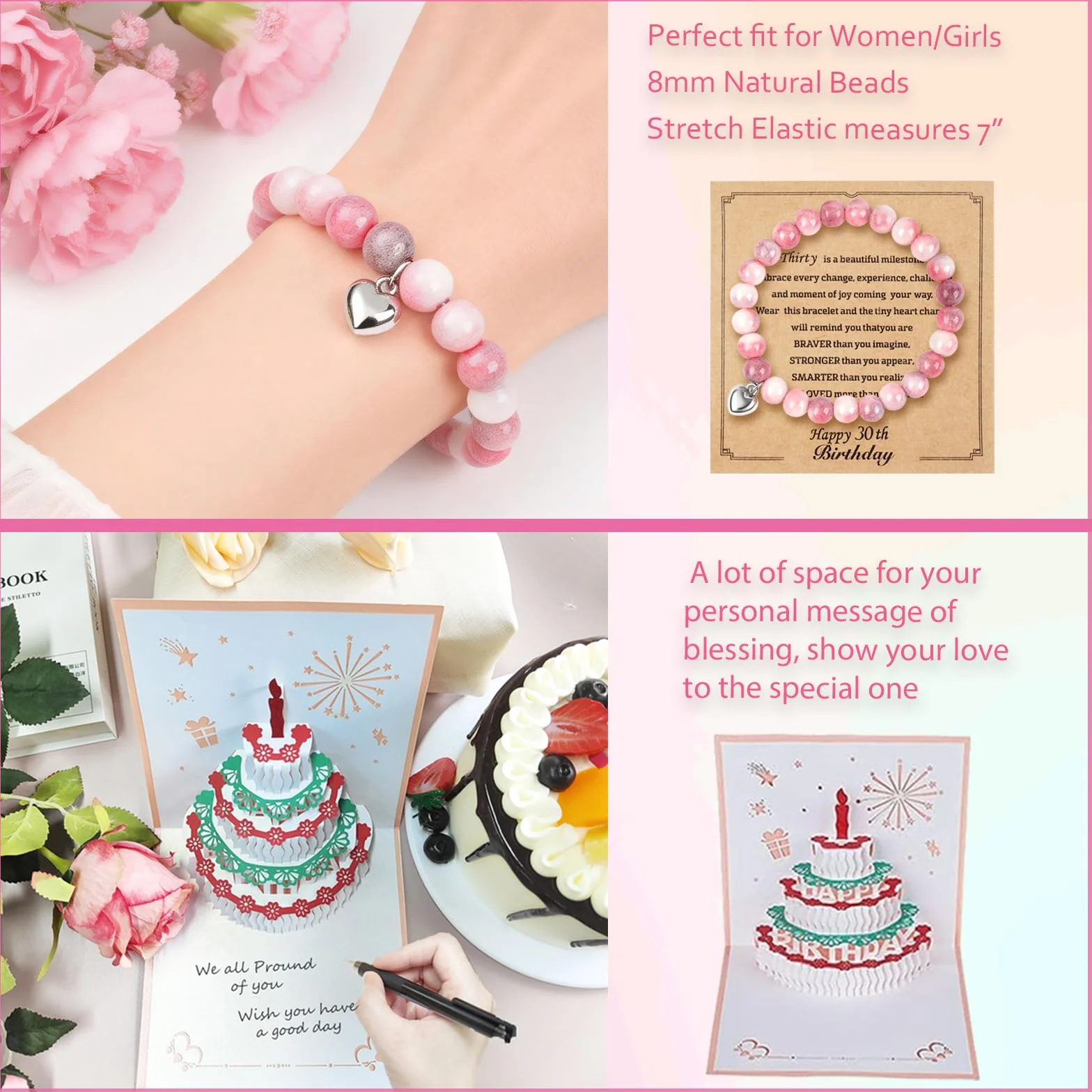Coffret Cadeau Anniversaire Femme 30 Ans pour Amie Maman Épouse