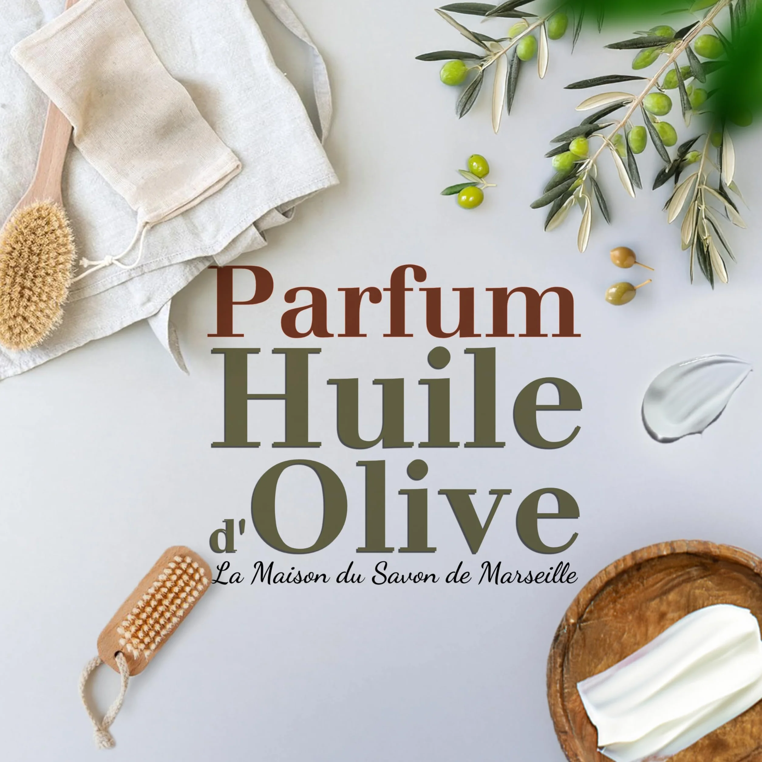 Savon de Marseille Solide 300g 72% Huiles Huile d'Olive & Coprah Cuit au Chaudron