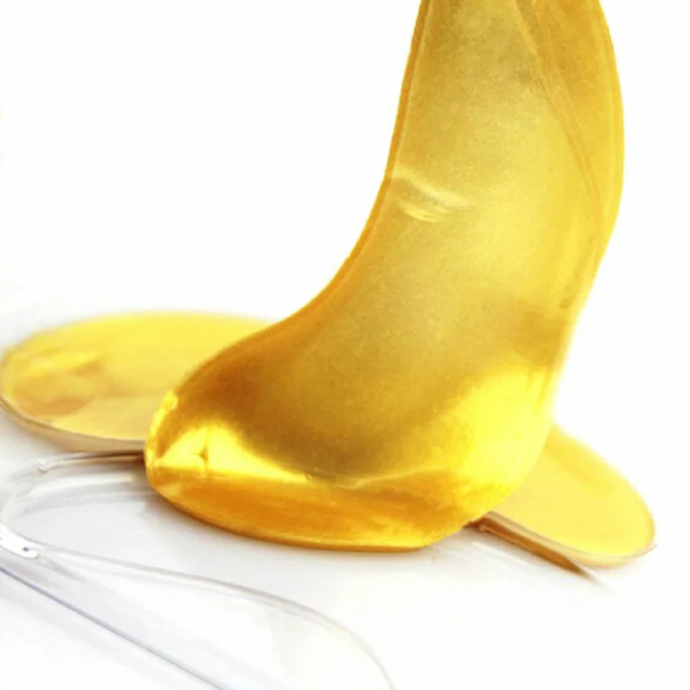 Kailisen Masque Patch Collagène 24K Or Acide Hyaluronique Anti-Âge Anti-Rides 30 Unités