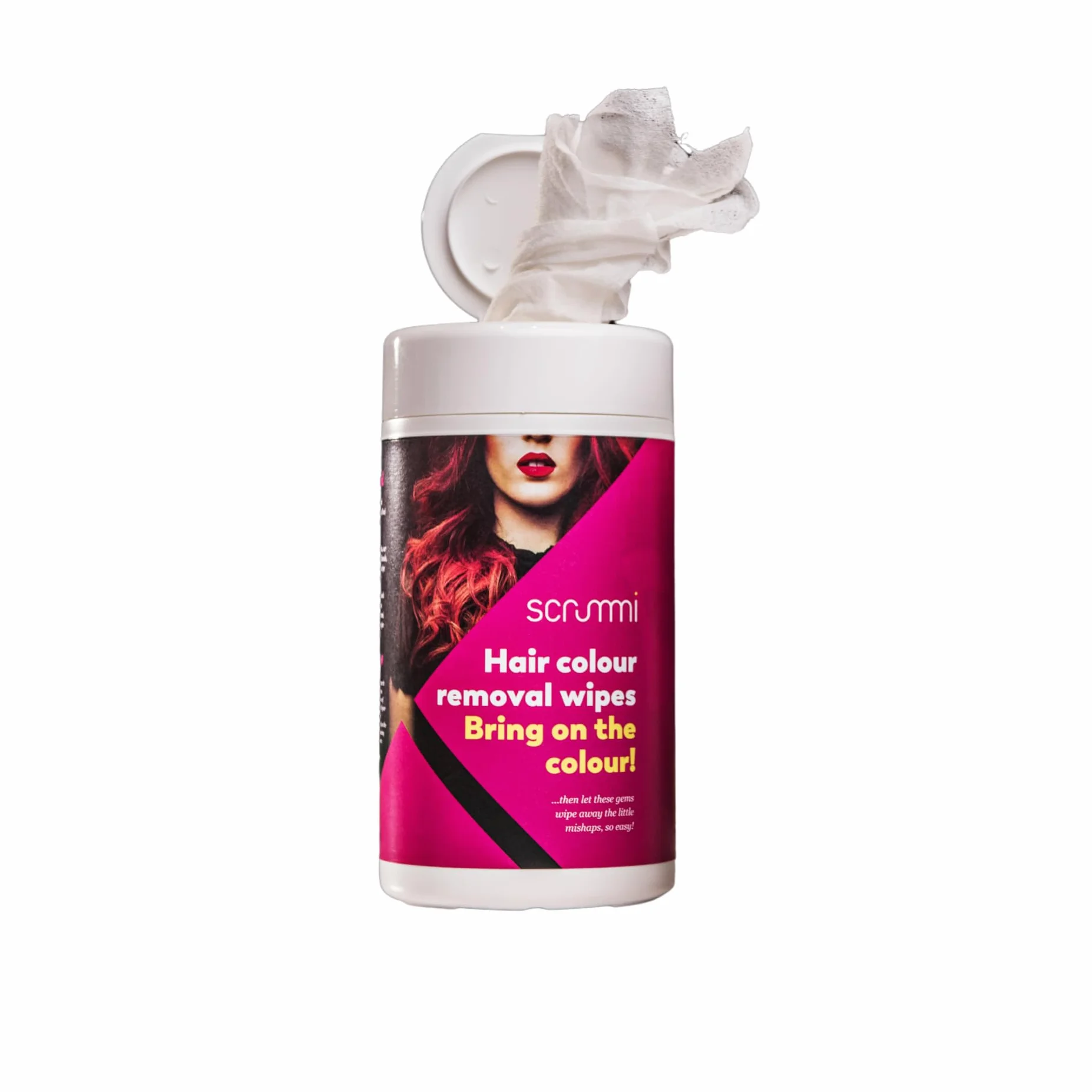 Coloration professionnelle pour cheveux, teinture et décoloration, efficace et douce. 100 lingettes, fabriqué par Scrummi