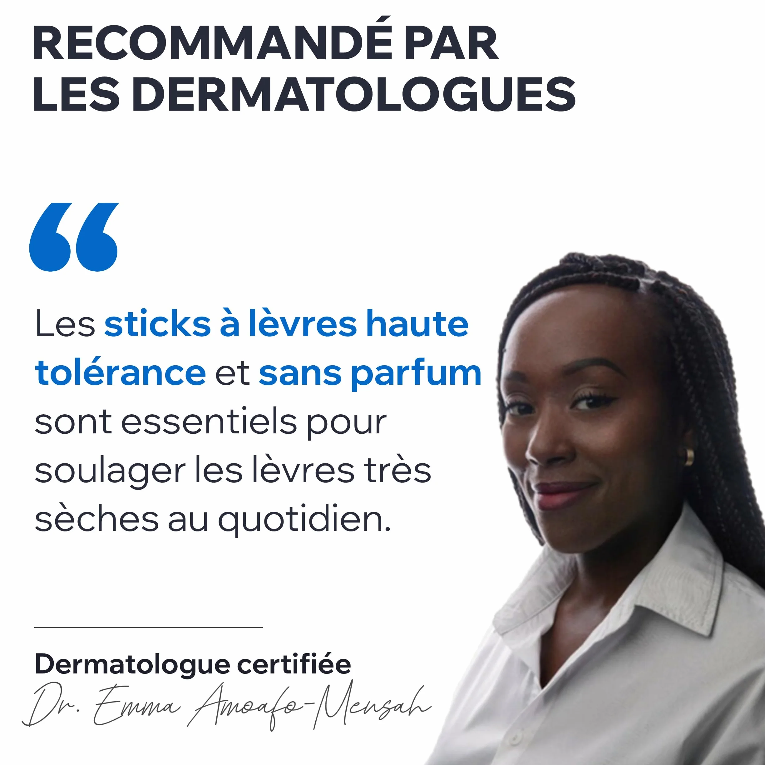 Uriage Xemose Baume à Lèvres Acide Hyaluronique Beurre de Karité Vitamine C Baume Apaisant Lèvres très Sèches Hydratation Intense 4g