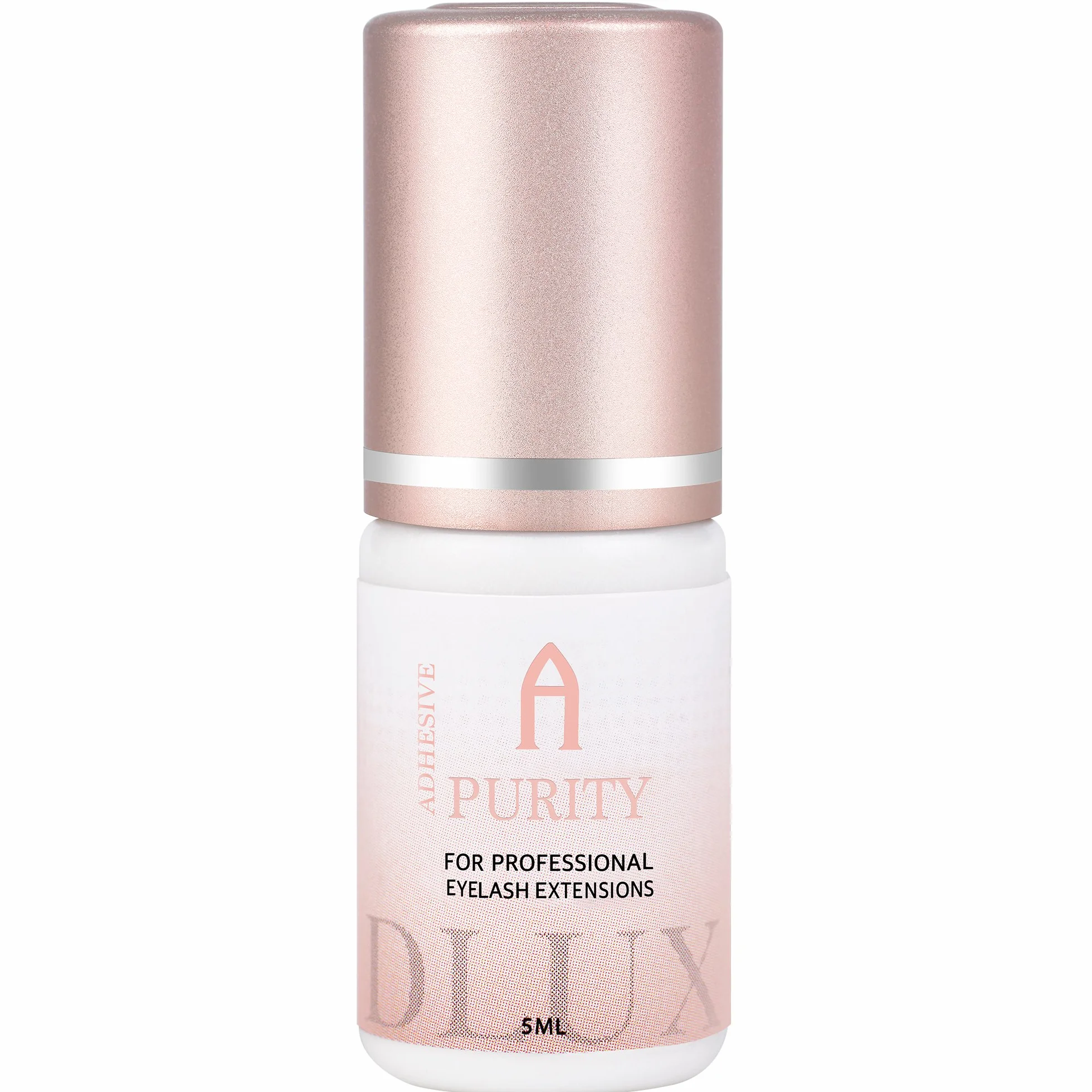 Colle Extension Cils Professionnel 5ml Extension Cils Colle Séchage de 0,5-1 Seconde/la durée 7 à 8 semaines/Purity/Dlux Professional