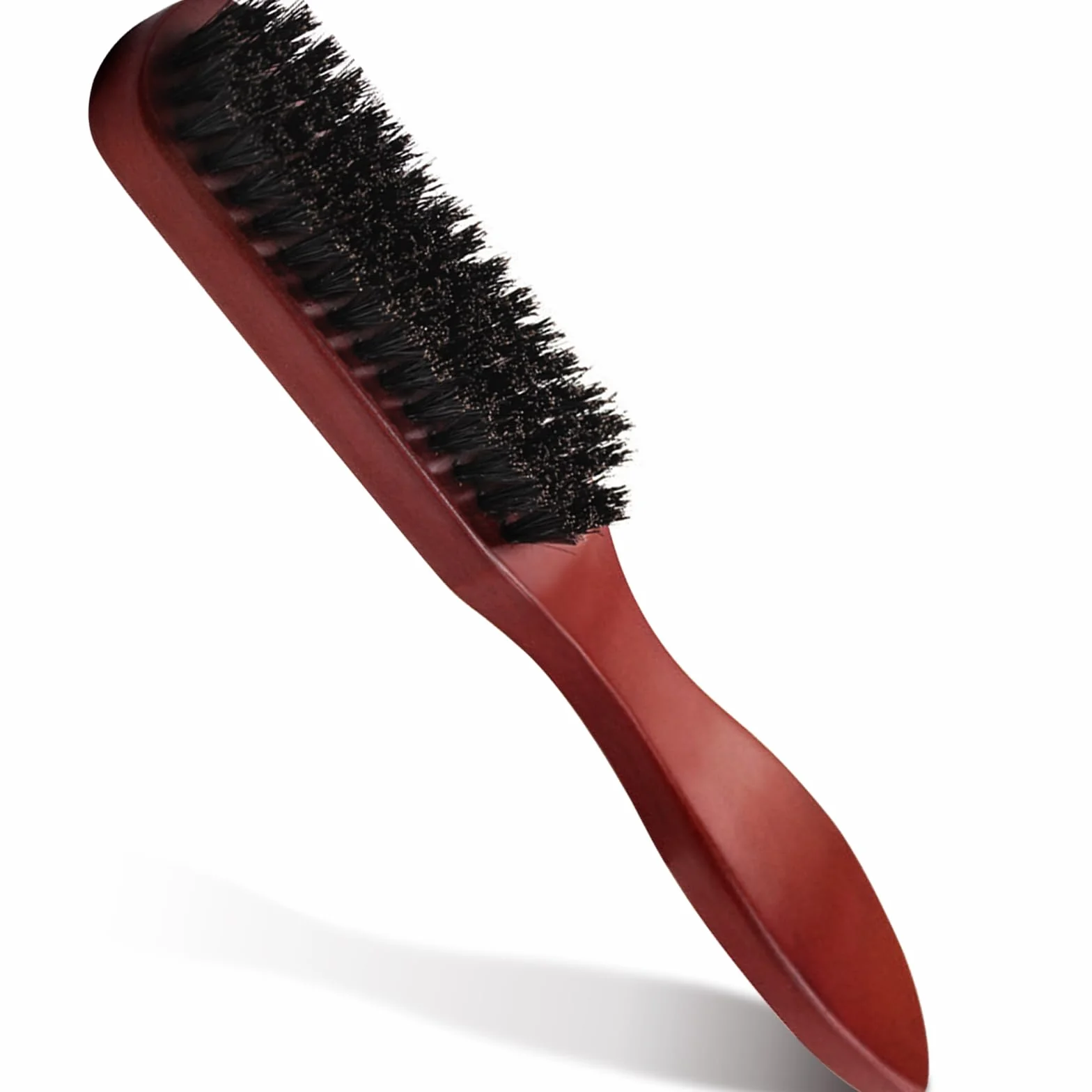 Brosse Poils Sanglier pour Cheveux Épais, Ondulés, Secs ou Abîmés