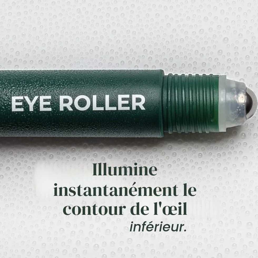 Wolf Project Rouleau sous les yeux Sérum énergisant caféine vitamine C peptides cernes poches ridules rides Crème éclaircissante gel