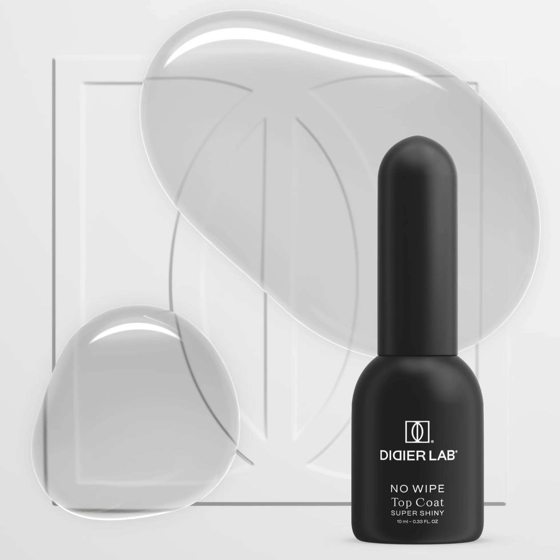 DIDIER LAB – Builder Gel en Flacon BBIO 15ml e tGel Top Coat Super Shiny 10ml Set – Base Constructrice Transparente et Fini Ultra Brillant pour Ongles Solides et Longue Tenue –Formule Durable No Wipe