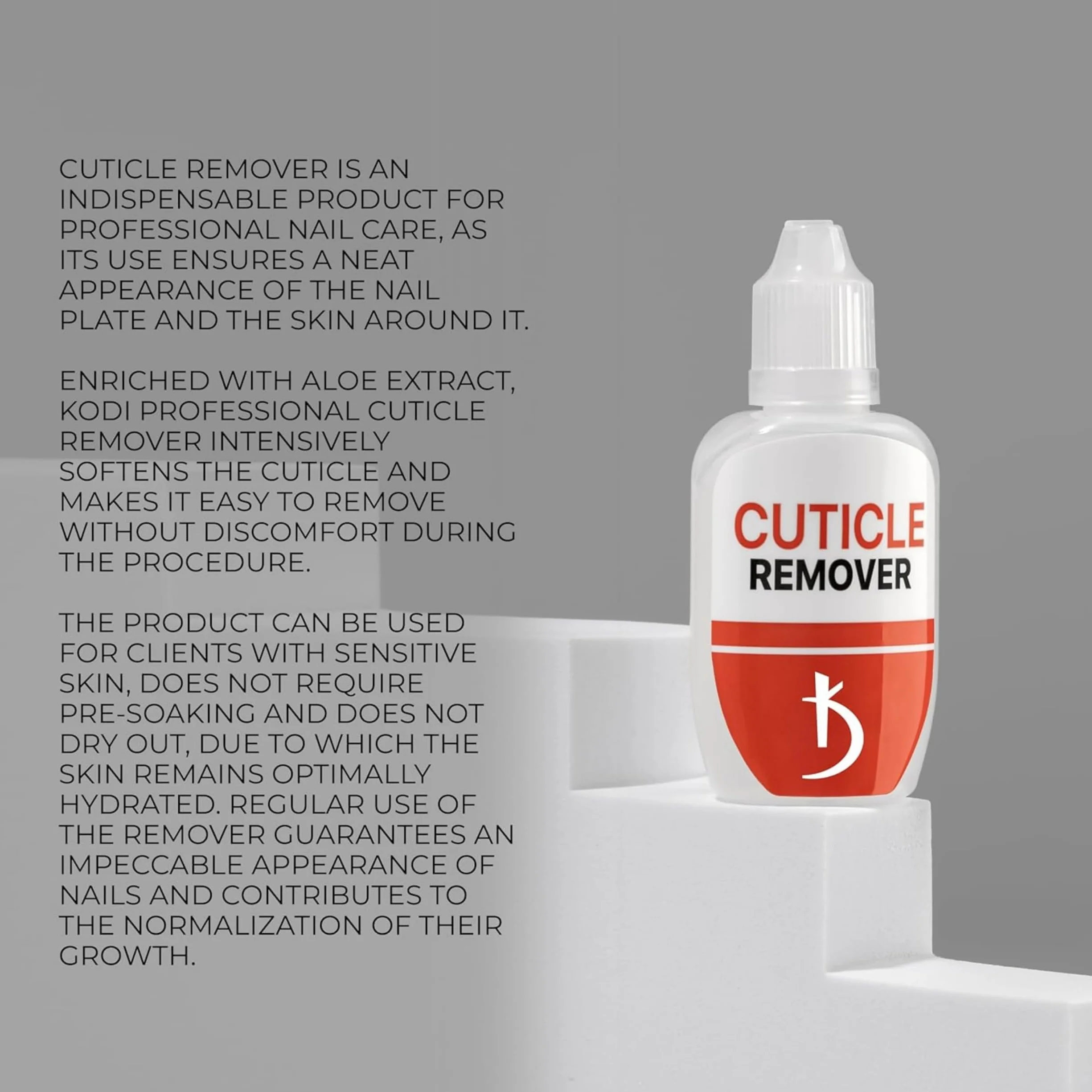 Kodi Professional Dissolvant de Cuticules - Cuticle Remover Nail Gel 30 ml