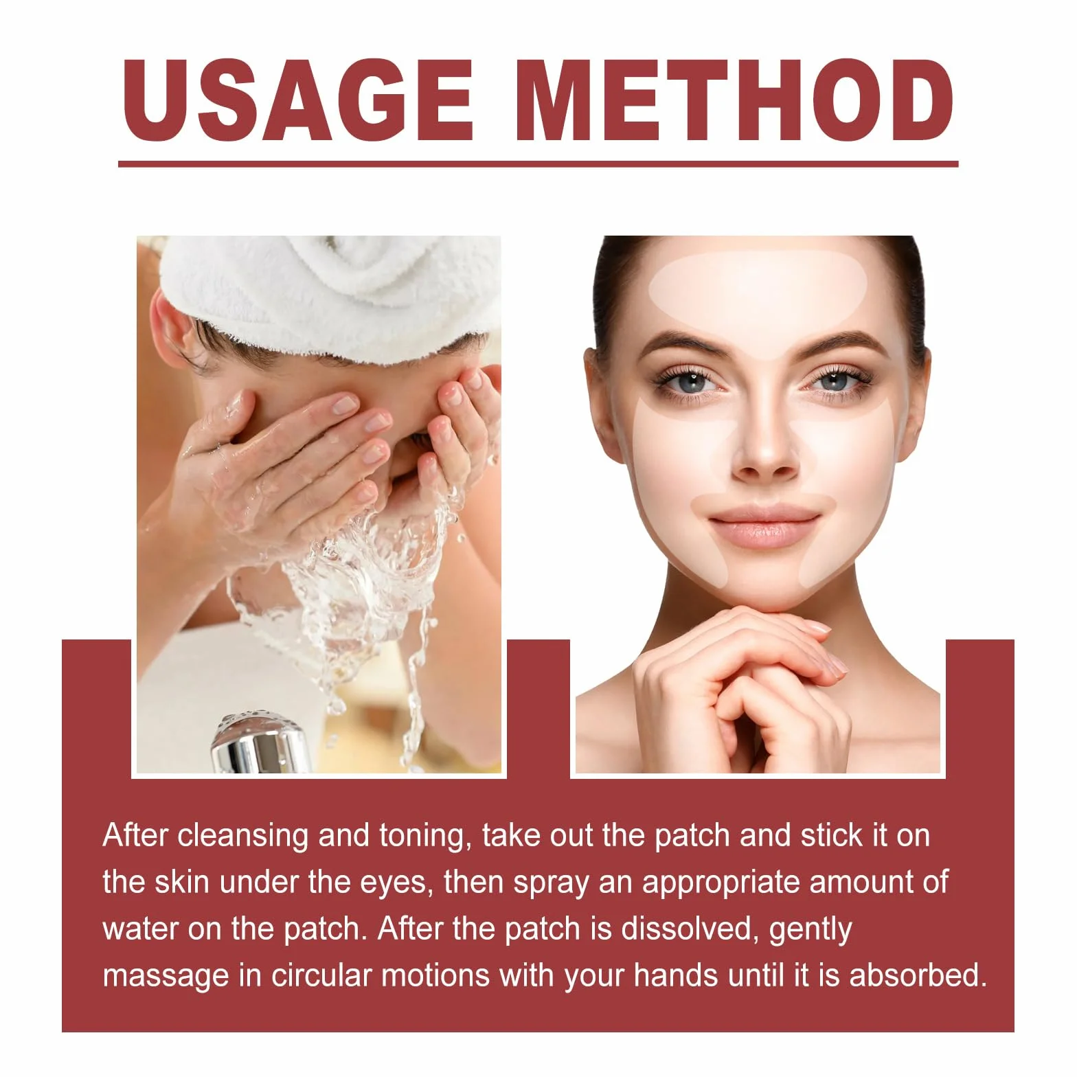 Patchs Anti-Rides Visage Silicone Réutilisables Réduire Rides Ridules Peau Lisse