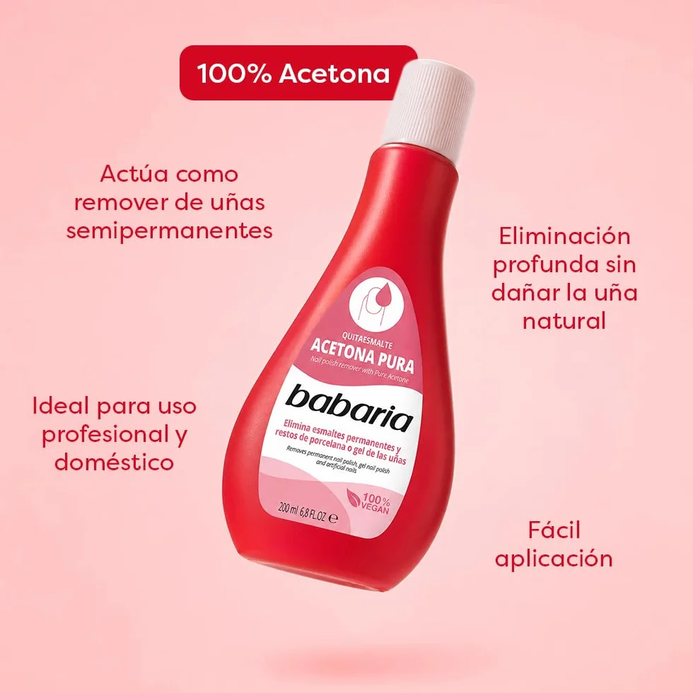 Babaria quitaesmaltes 200 ml