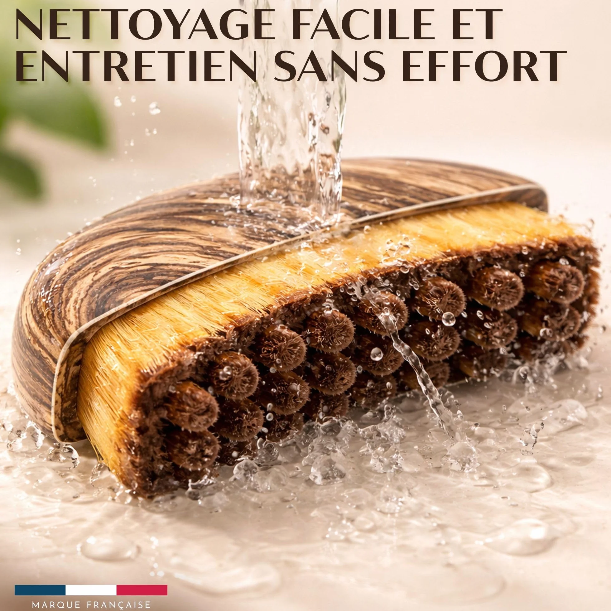 Brosse Lymphatique Visage Anti-Ride Drainage, Poils Doux, Stimule Circulation Détox Anti-Poches Anti-Cernes