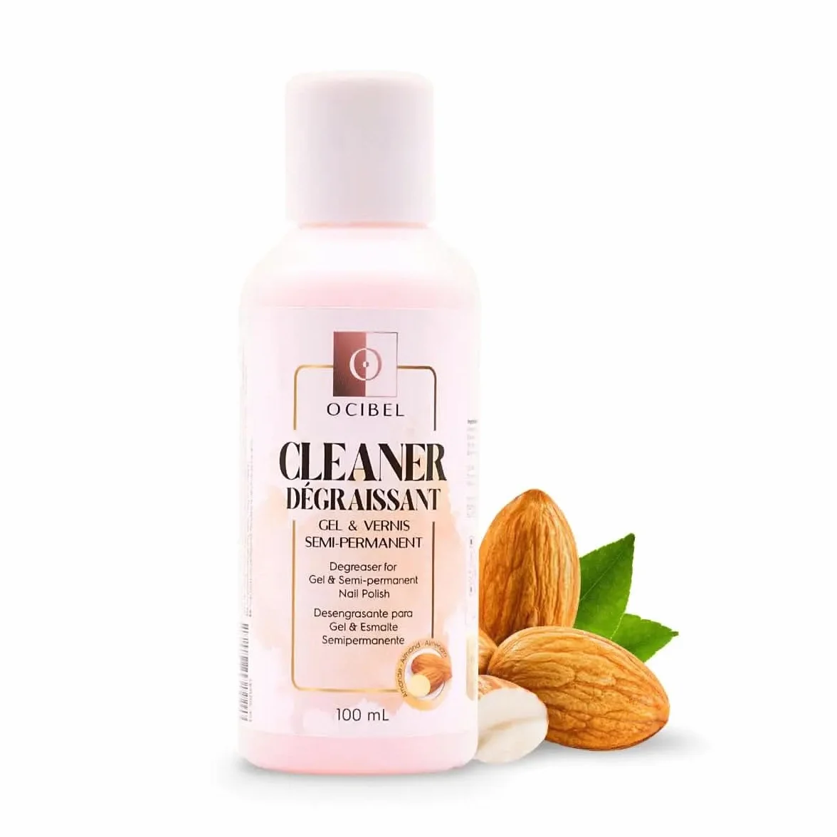 Dégraissant Gel Semi-Permanent Cleaner Ongles Amande 100 ml
