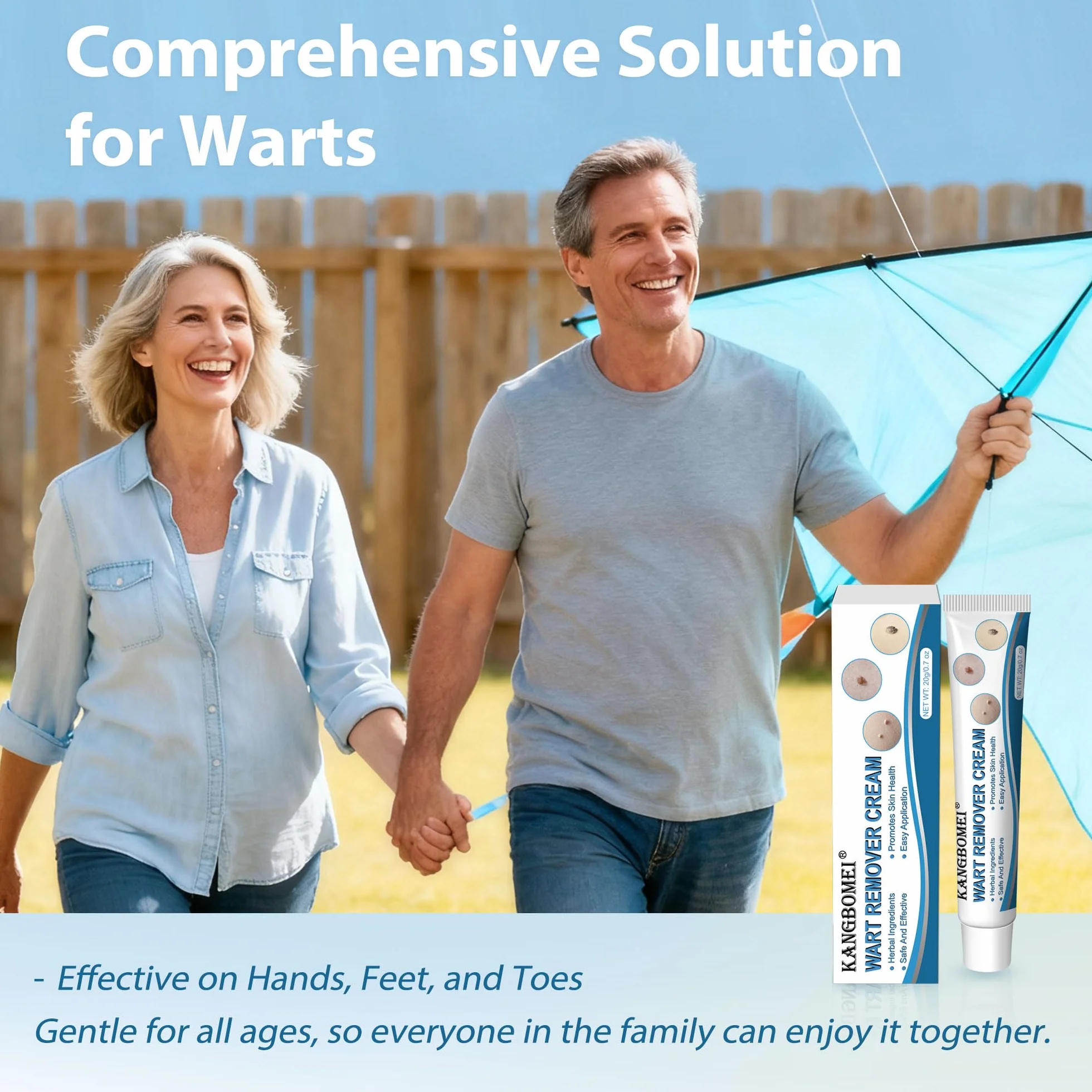 Crème anti-verrues kit d'élimination des acrochordons 20g