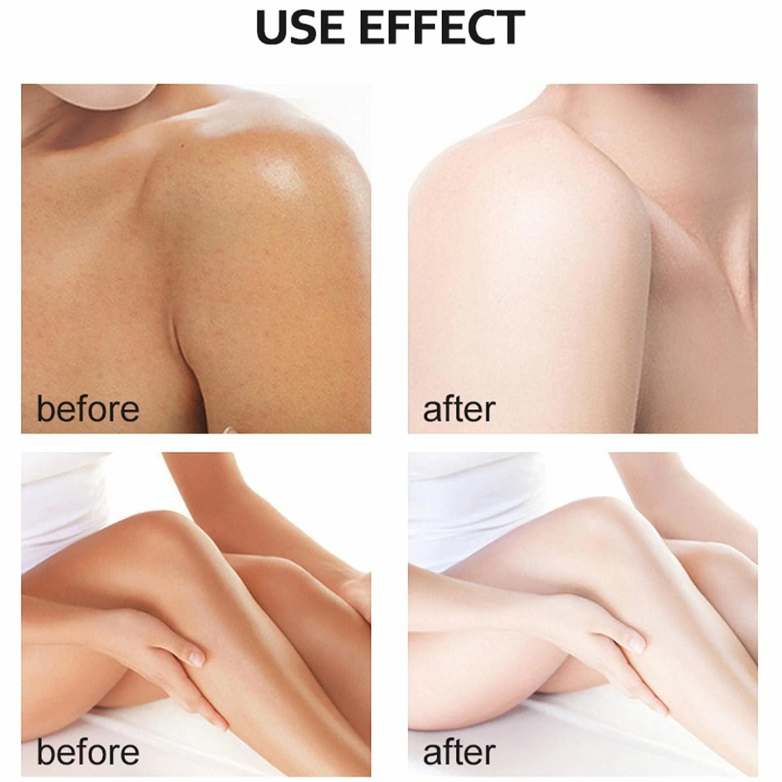 Huile Eclaircissante Peeling Corps et Visage Hydratante Élimine Cellules Mortes