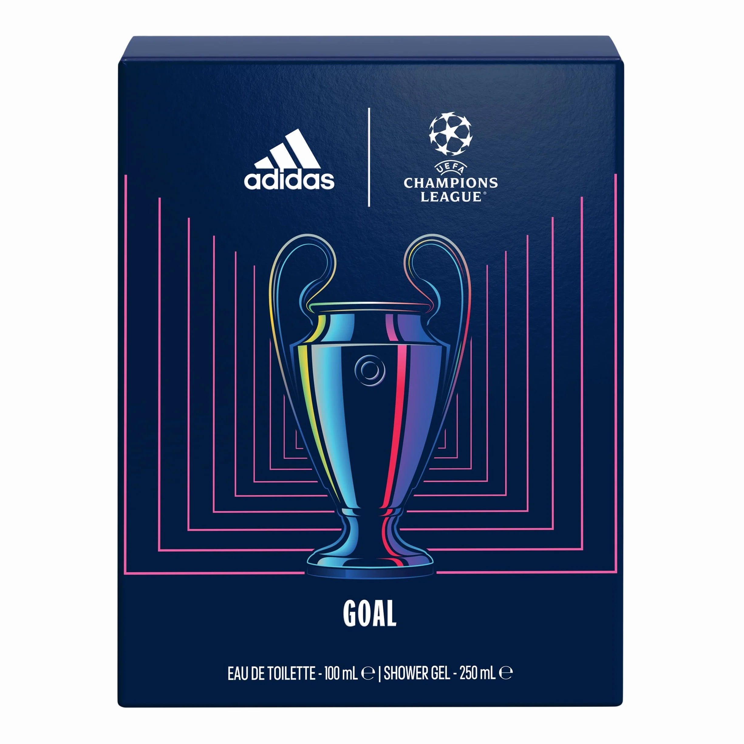 adidas Le coffret UEFA Goal comprenant une Eau de Toilette et un Gel Douche